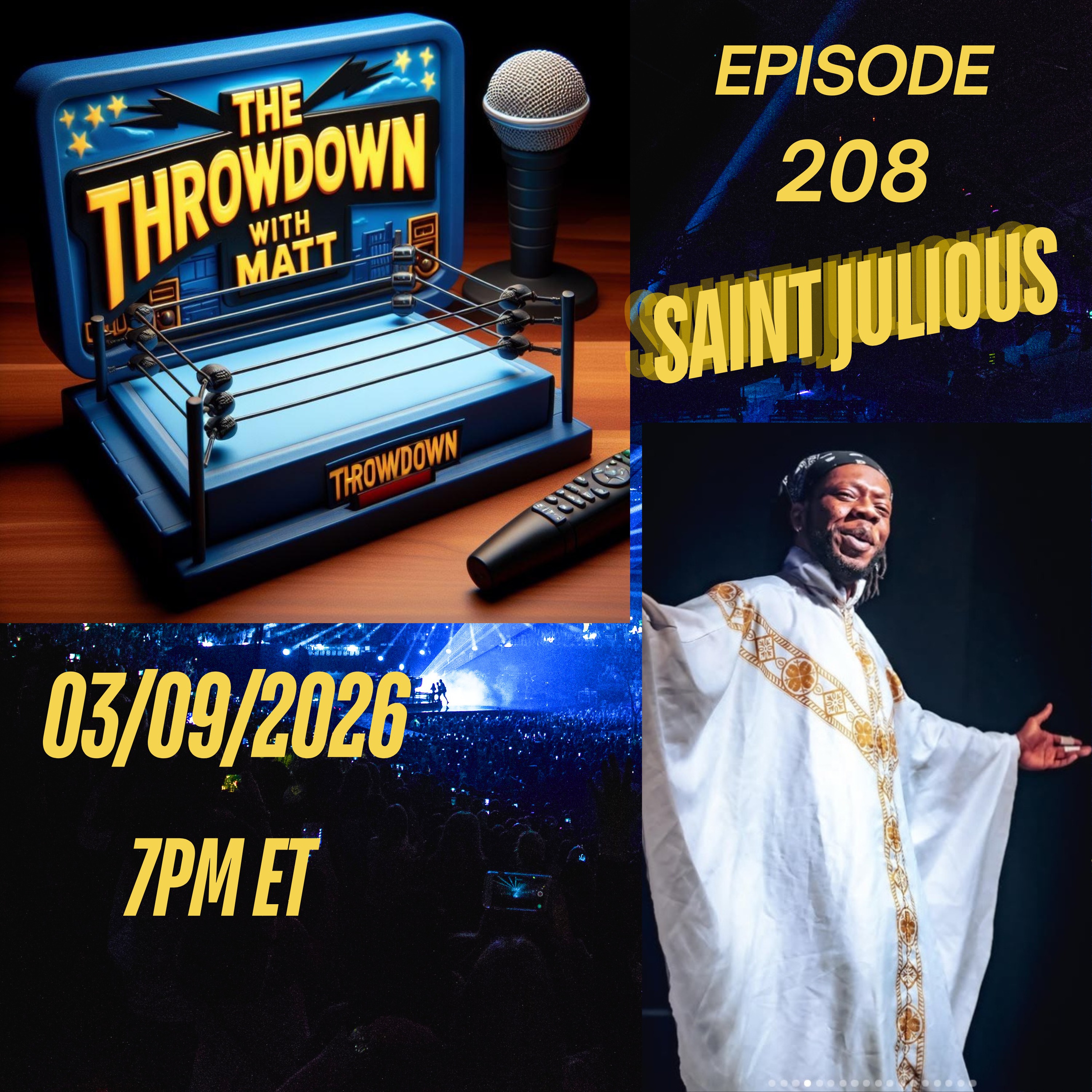 The Throwdown Episode 208: Saint Julious episode artwork