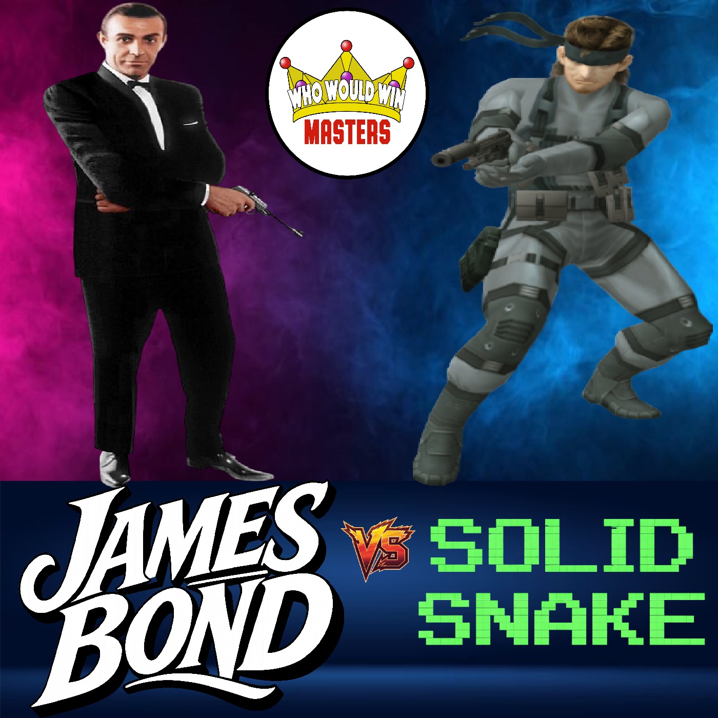 James Bond vs Solid Snake