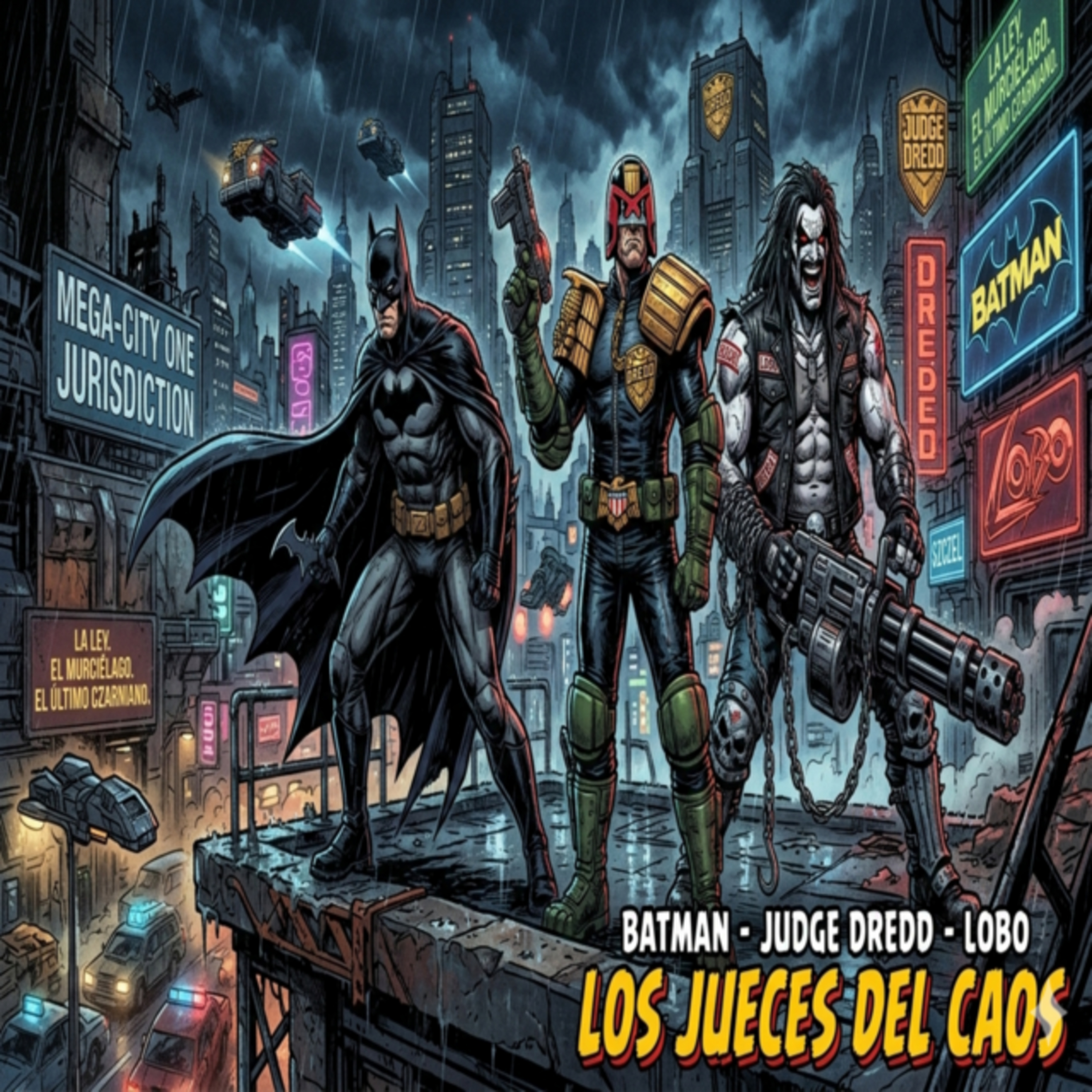 Batman - Judge Dredd - Lobo / Los Jueces del Caos / Narración episode artwork