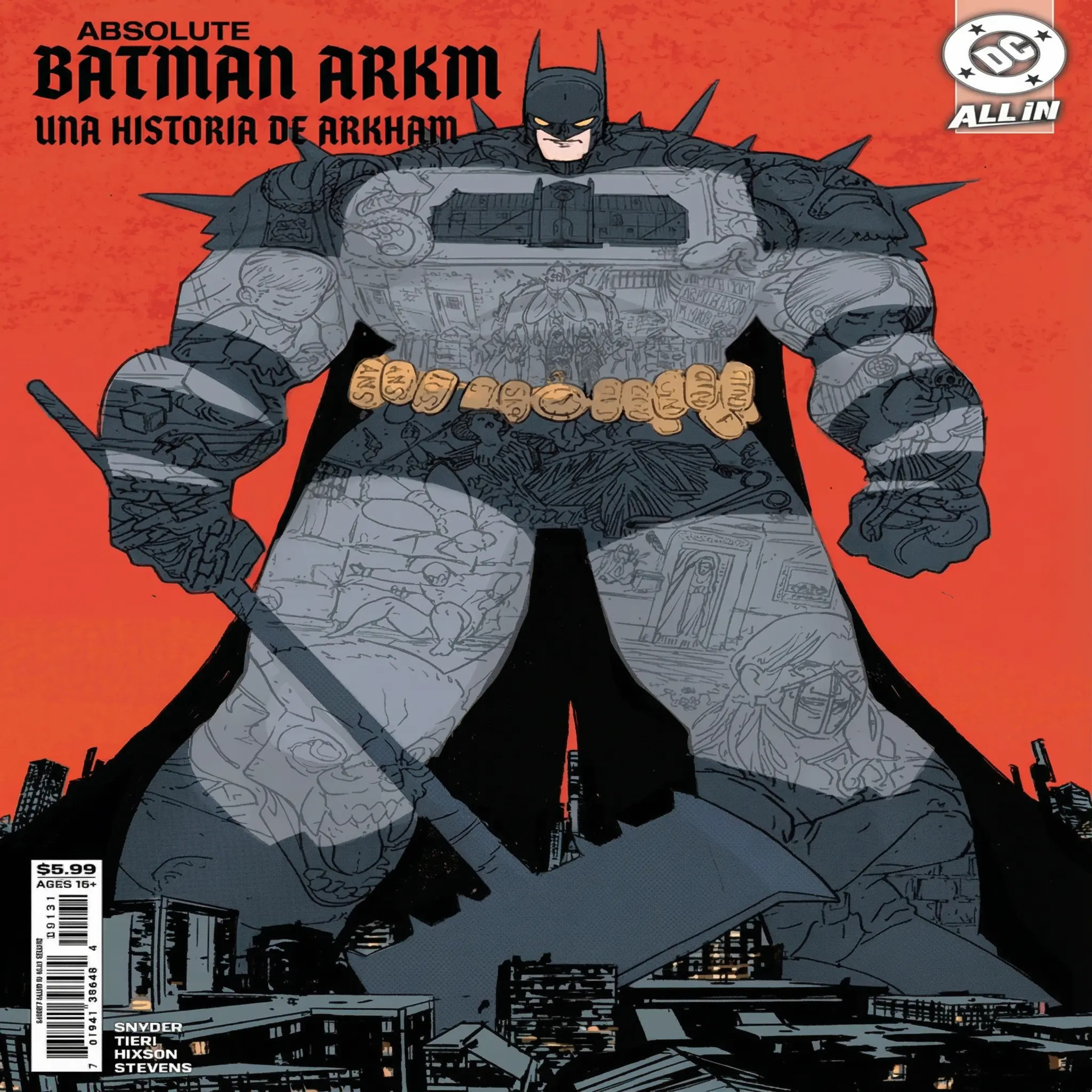 Absolute Batman Ark M (2025) [Esp] / "Una Historia de Arkham" episode artwork