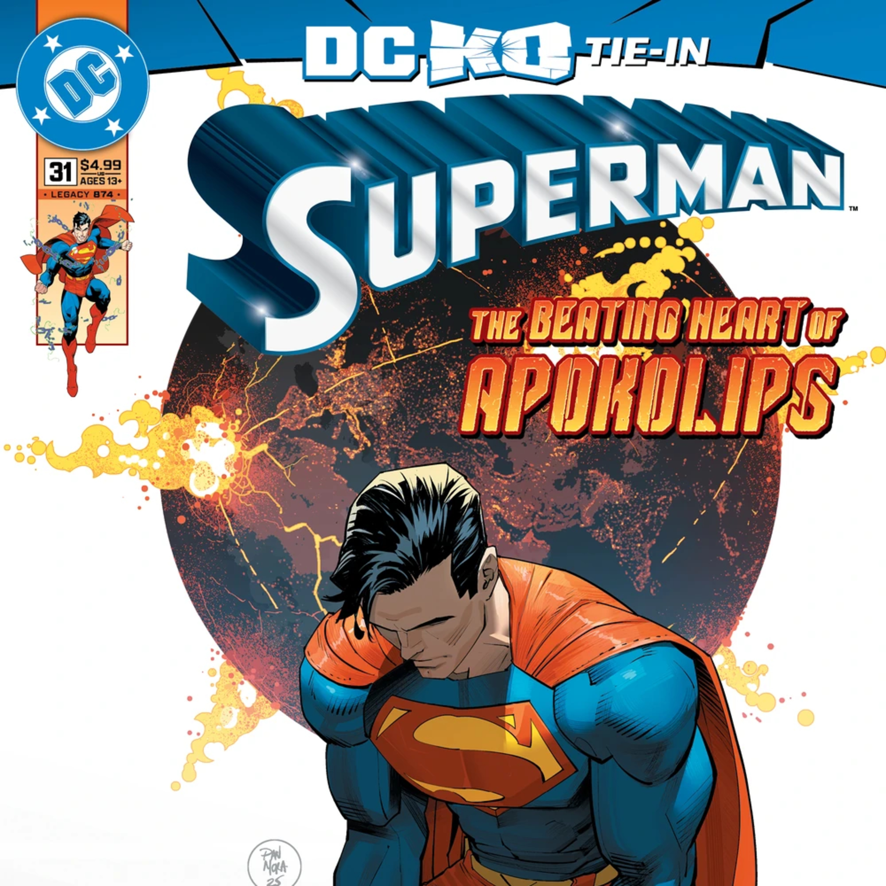 Superman 31 / DC K.O Tie-In / El hombre de Apokolips, Parte Uno episode artwork
