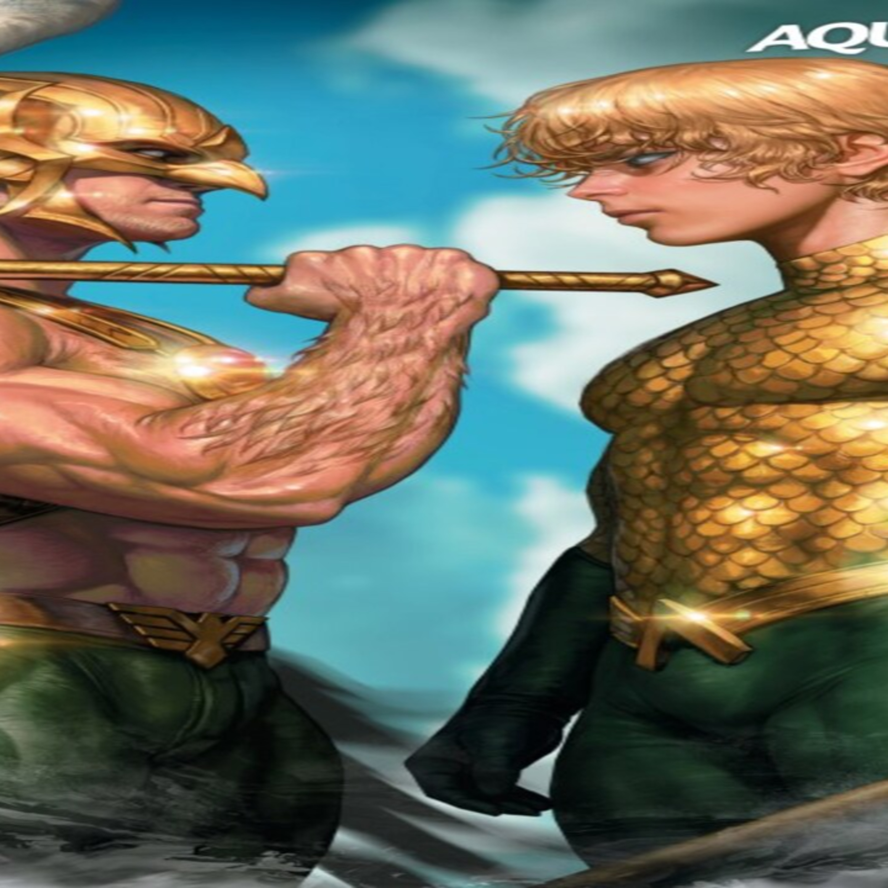 Aquaman 11 y 12 / Aquaman vs. Hawkman / (2025) / DC K.O. Tie-in episode artwork