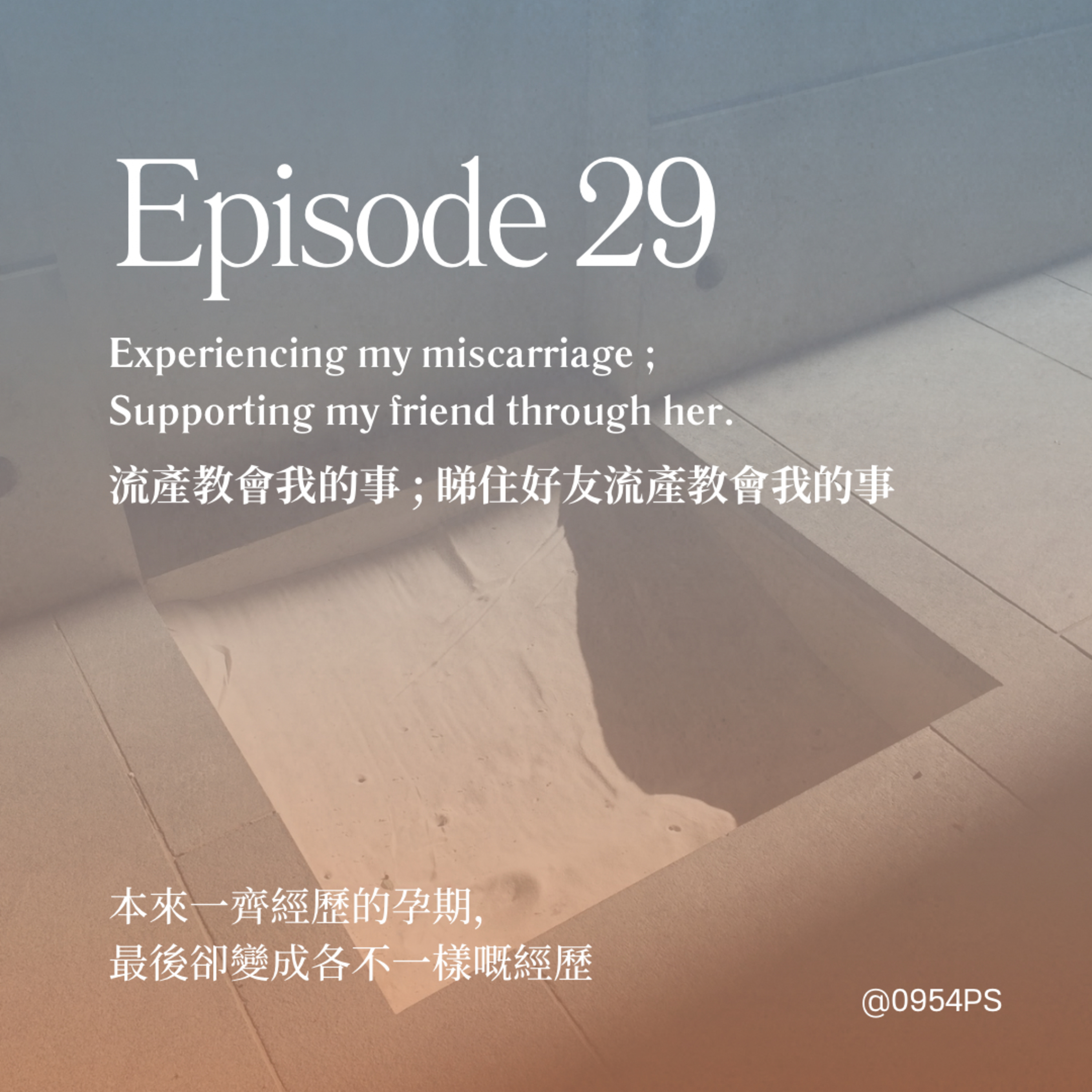 EP 29｜流產教會我的事 aka 朋友流產教會我的事【廣東話 Podcast】 episode artwork
