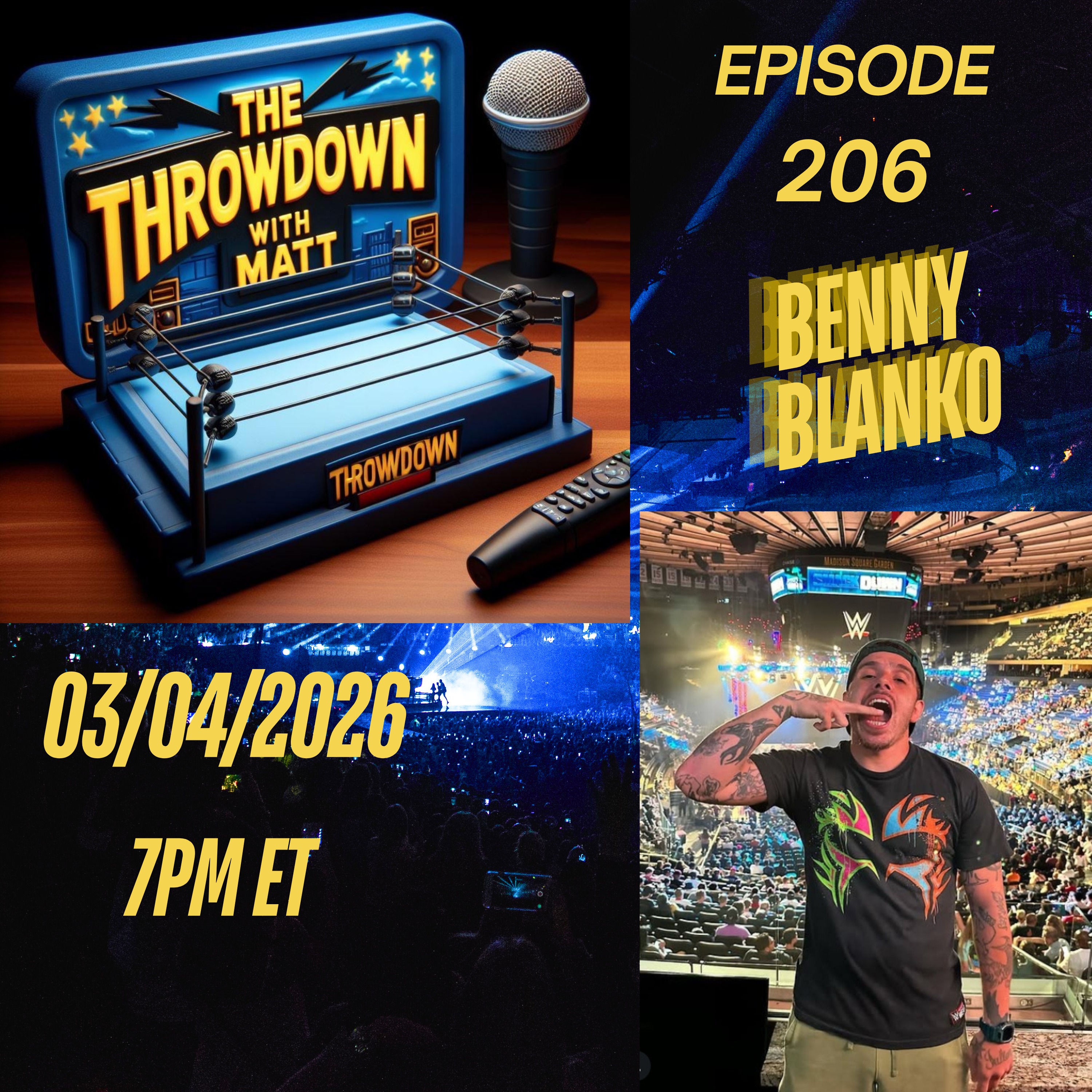 The Throwdown Episode 206: "Mr Show Up & Show Out" Benny Blanco episode artwork