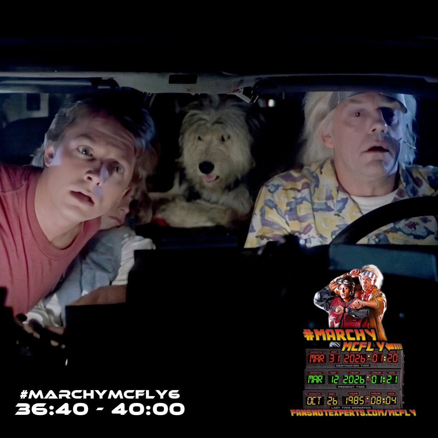 MARCHY McFLY 6: “Did We Make It? Are We Back?” (12 of 31) episode artwork