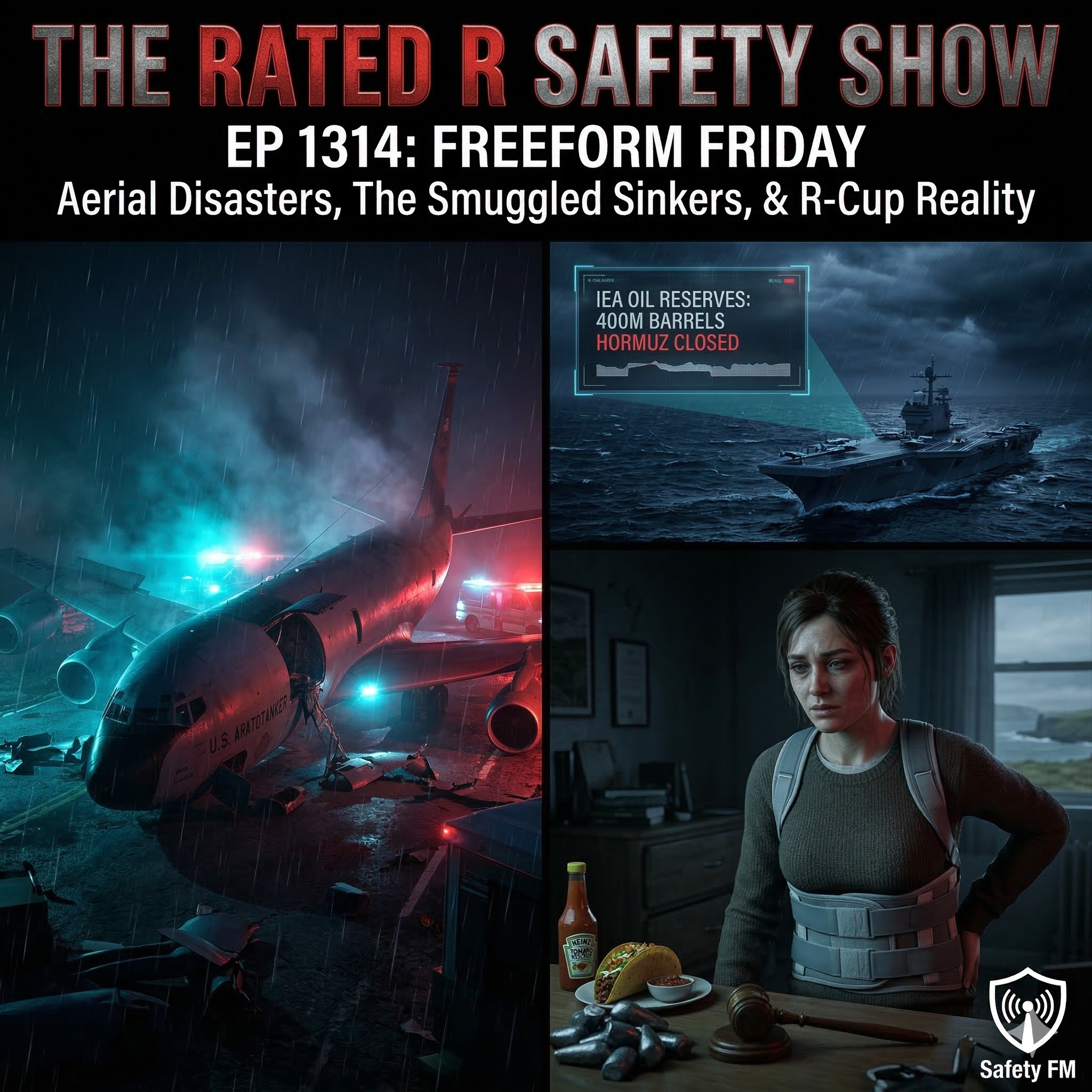 EP 1314: Freeform Friday - Aerial Disasters, The Smuggled Sinkers, & R-Cup Reality