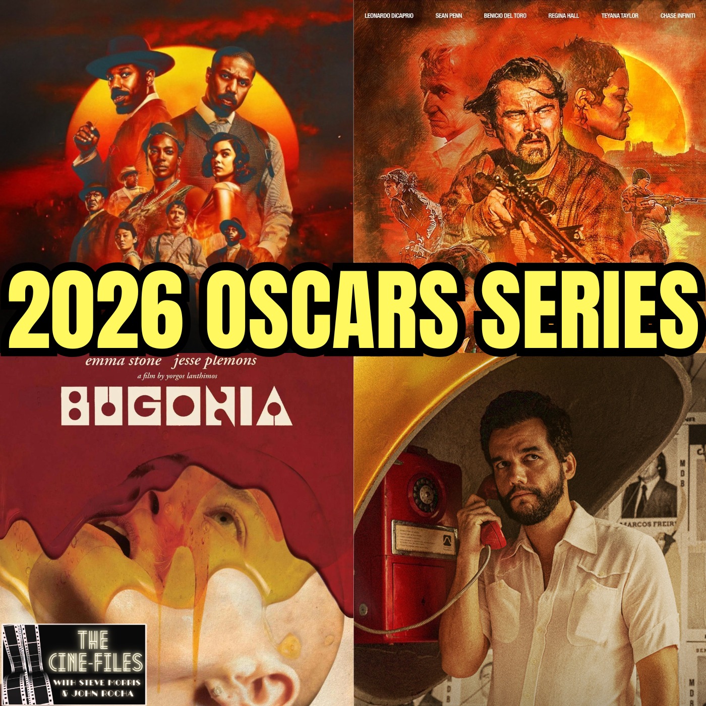 SINNERS, BUGONIA, ONE BATTLER AFTER ANOTHER, and THE SECRET AGENT- 2026 Oscars Best Picture Series