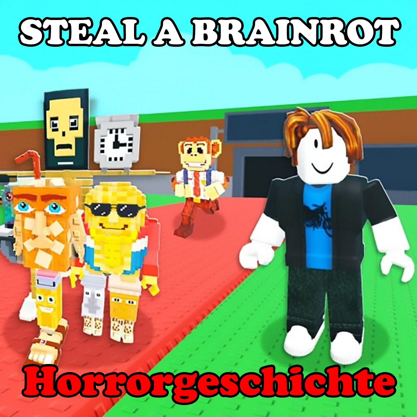 Steal A Brainrot Gruselige Roblox Horrorgeschichte: Das Eine, das entkam episode artwork