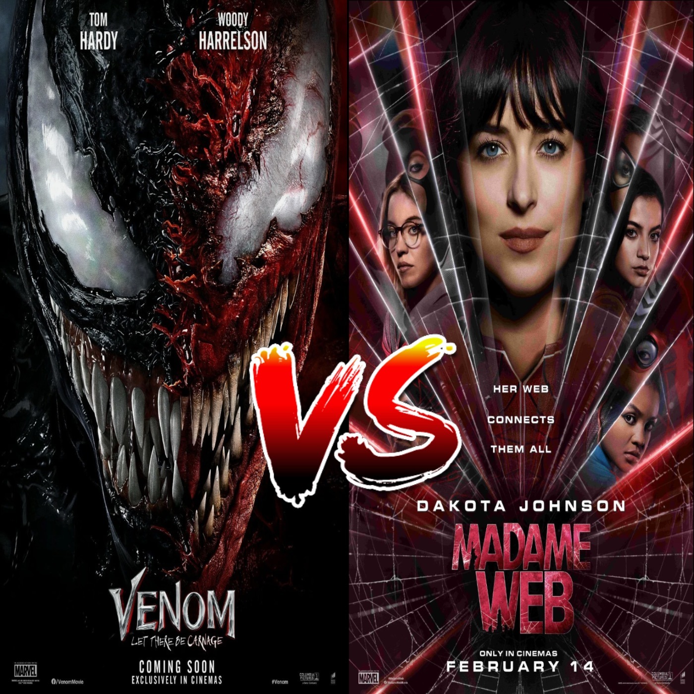 March Spidey-Less Round 2: Venom: Let There Be Carnage vs Madame Web episode artwork