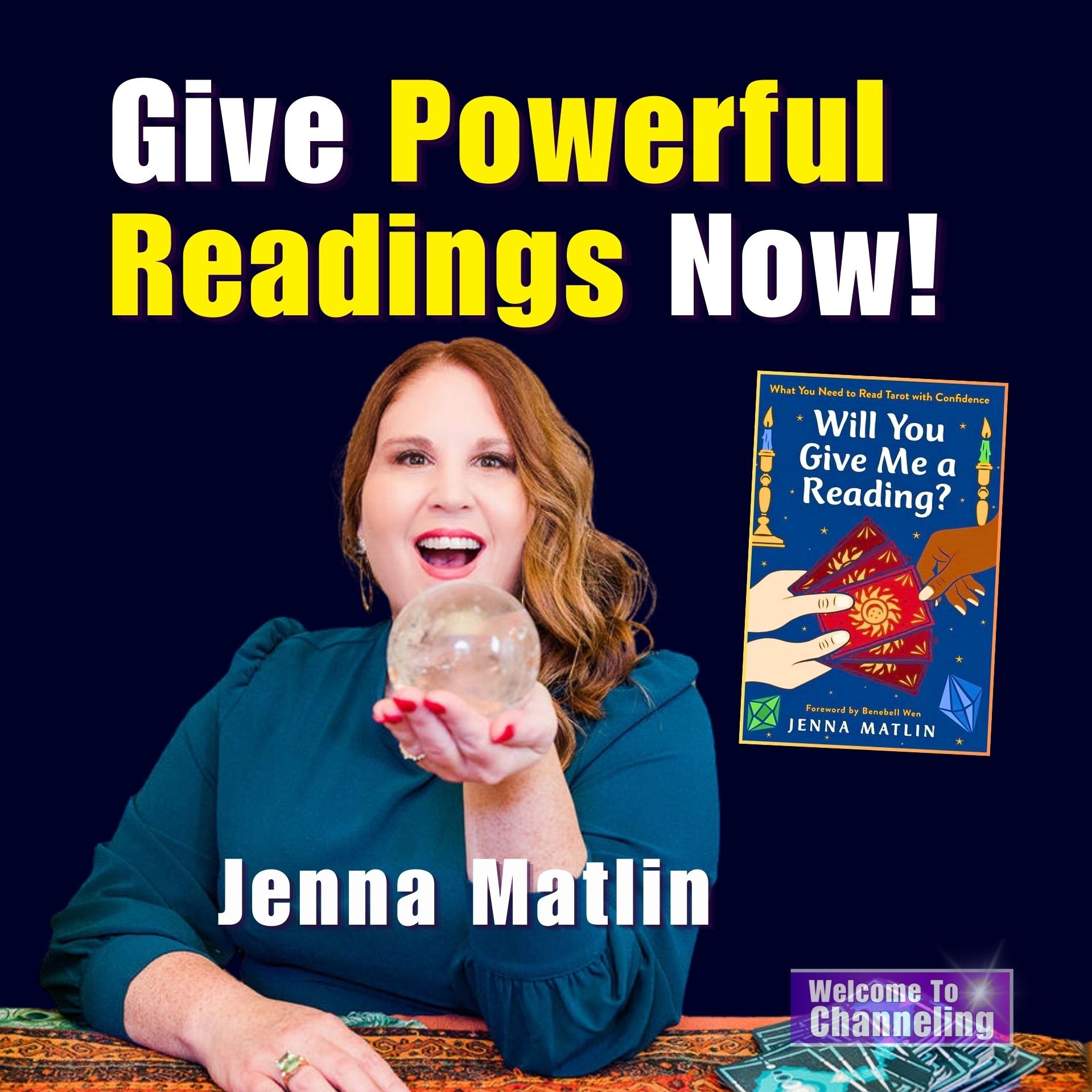 Season 2- Episode 9 - Unlock Your Intuition: A Deep Dive into Tarot With Jenna Matlin episode artwork