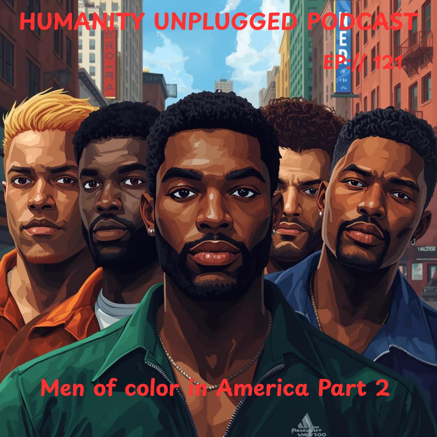 EP: 121 Men of color in America Part 2 episode artwork