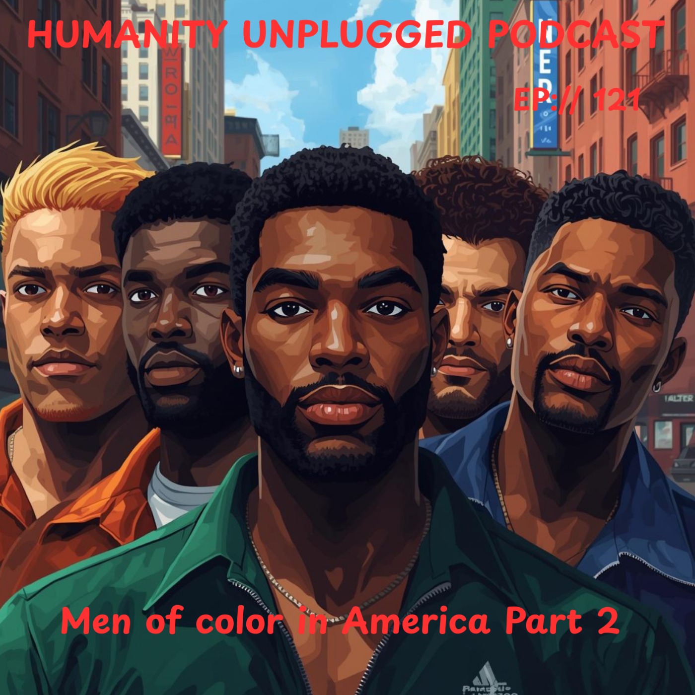 EP: 121 Men of color in America Part 2 episode artwork