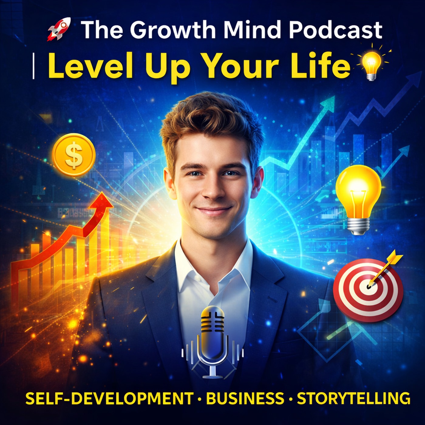 🚀 The Growth Mind Podcast | Level Up Your Life 💡