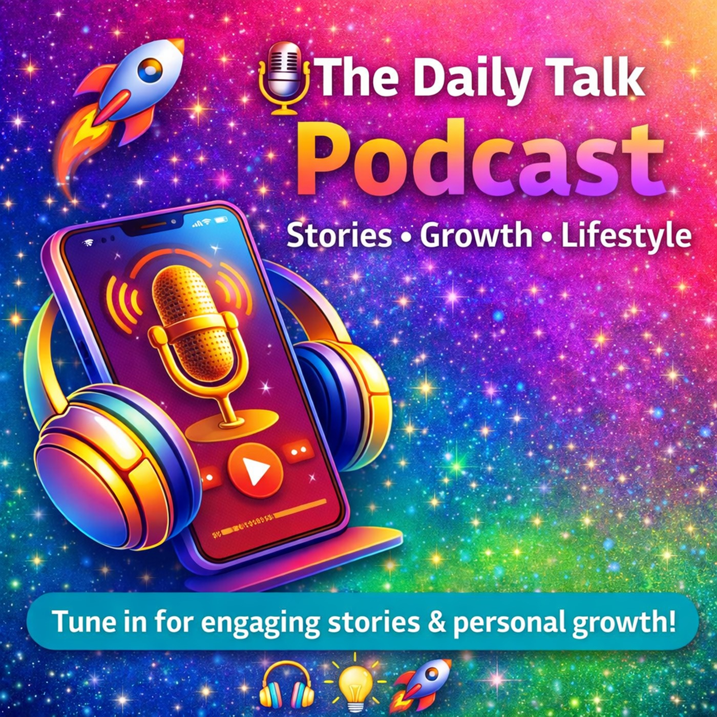 🎙️ The Daily Talk Podcast | Stories • Growth • Lifestyle