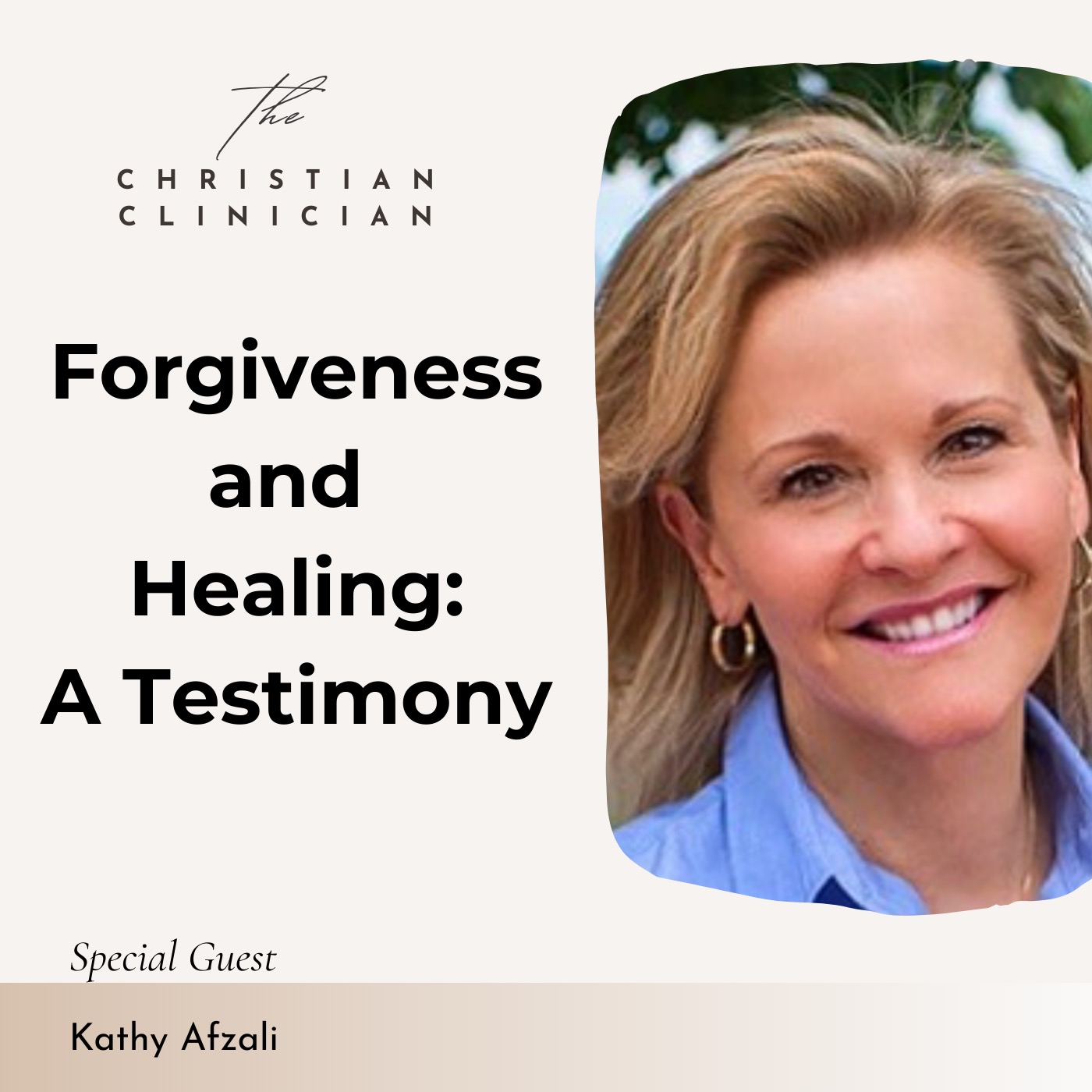 Forgiveness and Healing: From Multiple Medications to None (with Kathy Afzali)  S3E10 episode artwork
