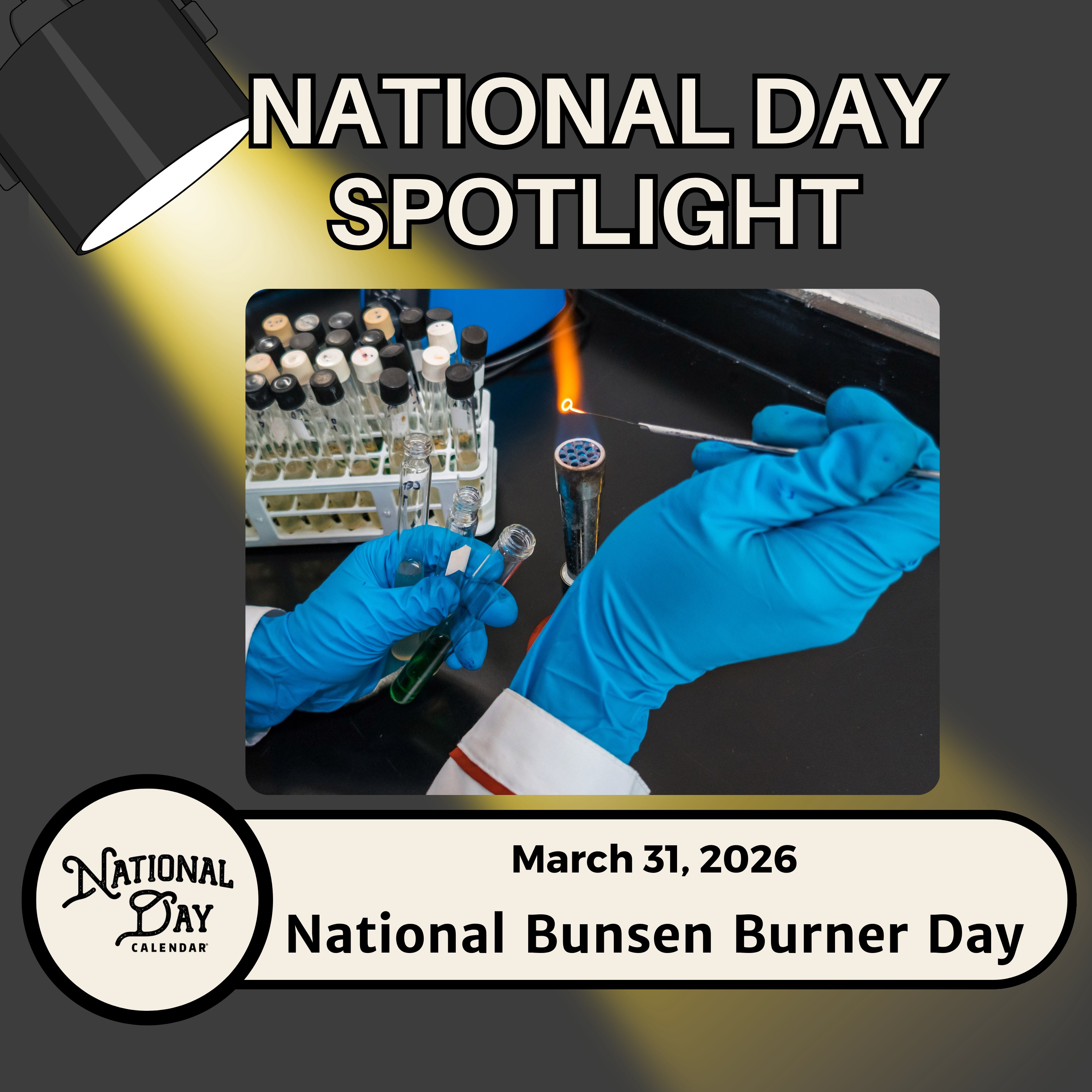 National Bunsen Burner Day