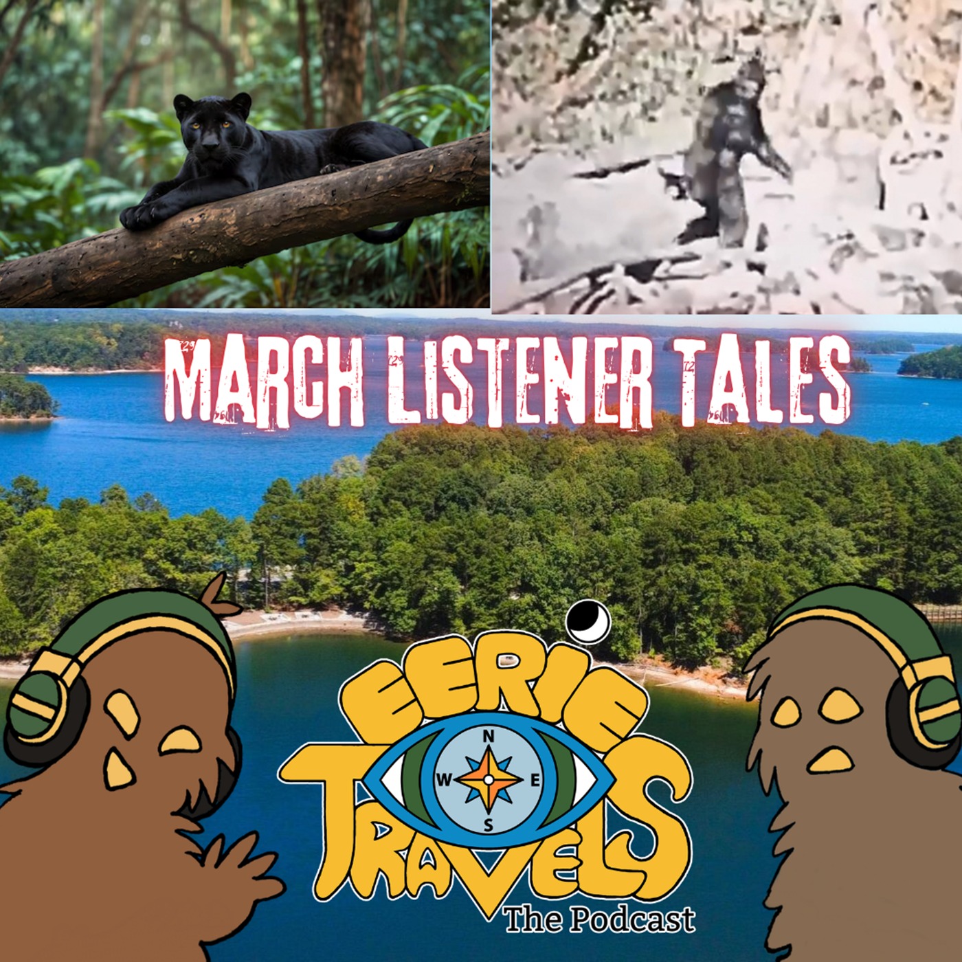 Episode 247 - March Listener Tales and Big Bigfoot News! episode artwork