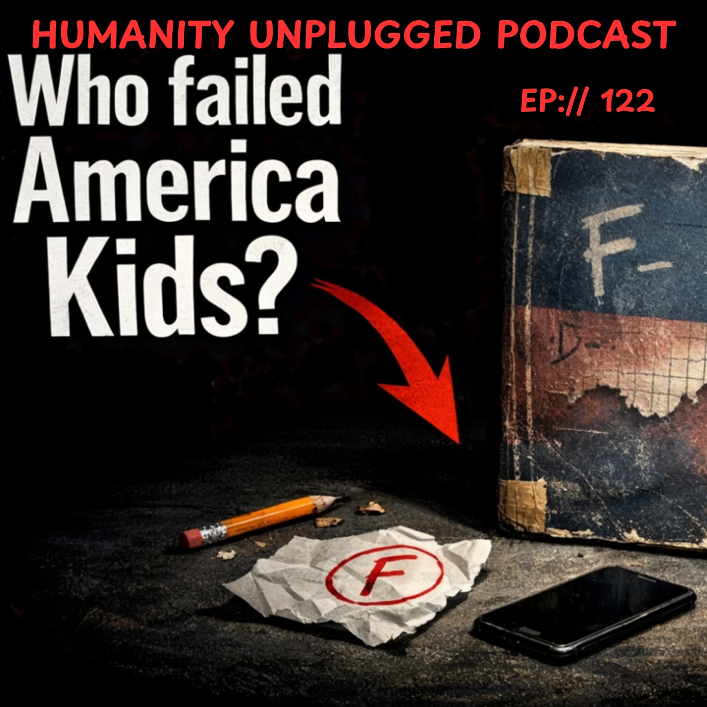 EP: 122 Who Failed America Kids? Part 1 episode artwork