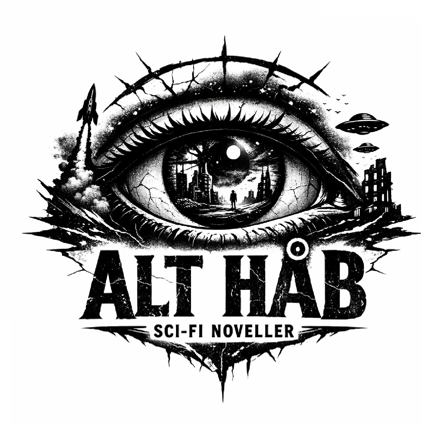 Alt Håb - Danske Sci-Fi-Noveller af Søren Wolf