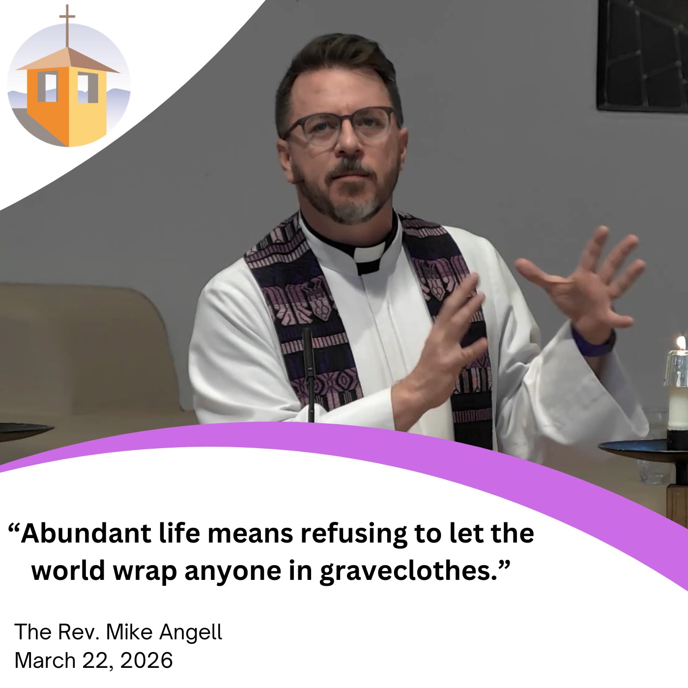 Lazarus Will Rise - The Rev. Mike Angell Lazarus Will Rise - The Rev. Mike Angell