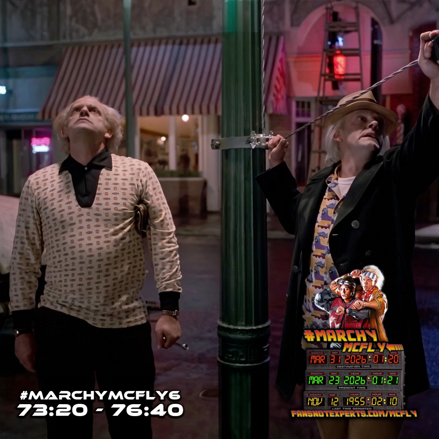 MARCHY McFLY 6: “I Presume You're Conducting Some Sort of Weather Experiment” (23 of 31) episode artwork