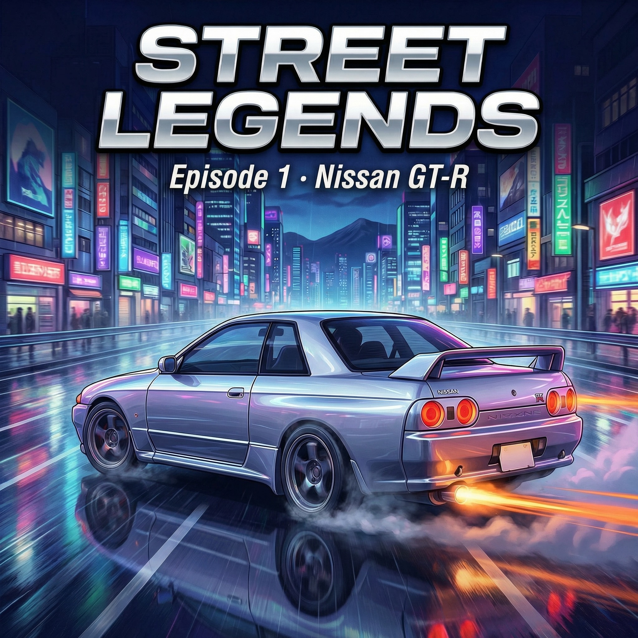 Ep1: Nissan Skyline R32 GTR episode artwork