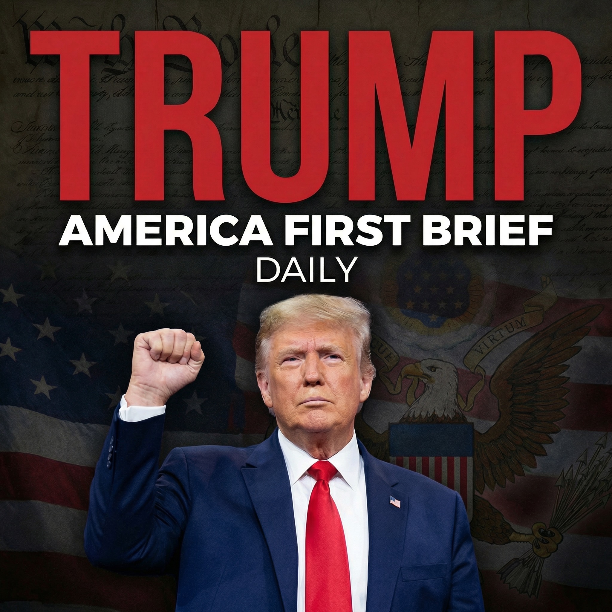 TRUMP: America First Brief Daily podcast artwork