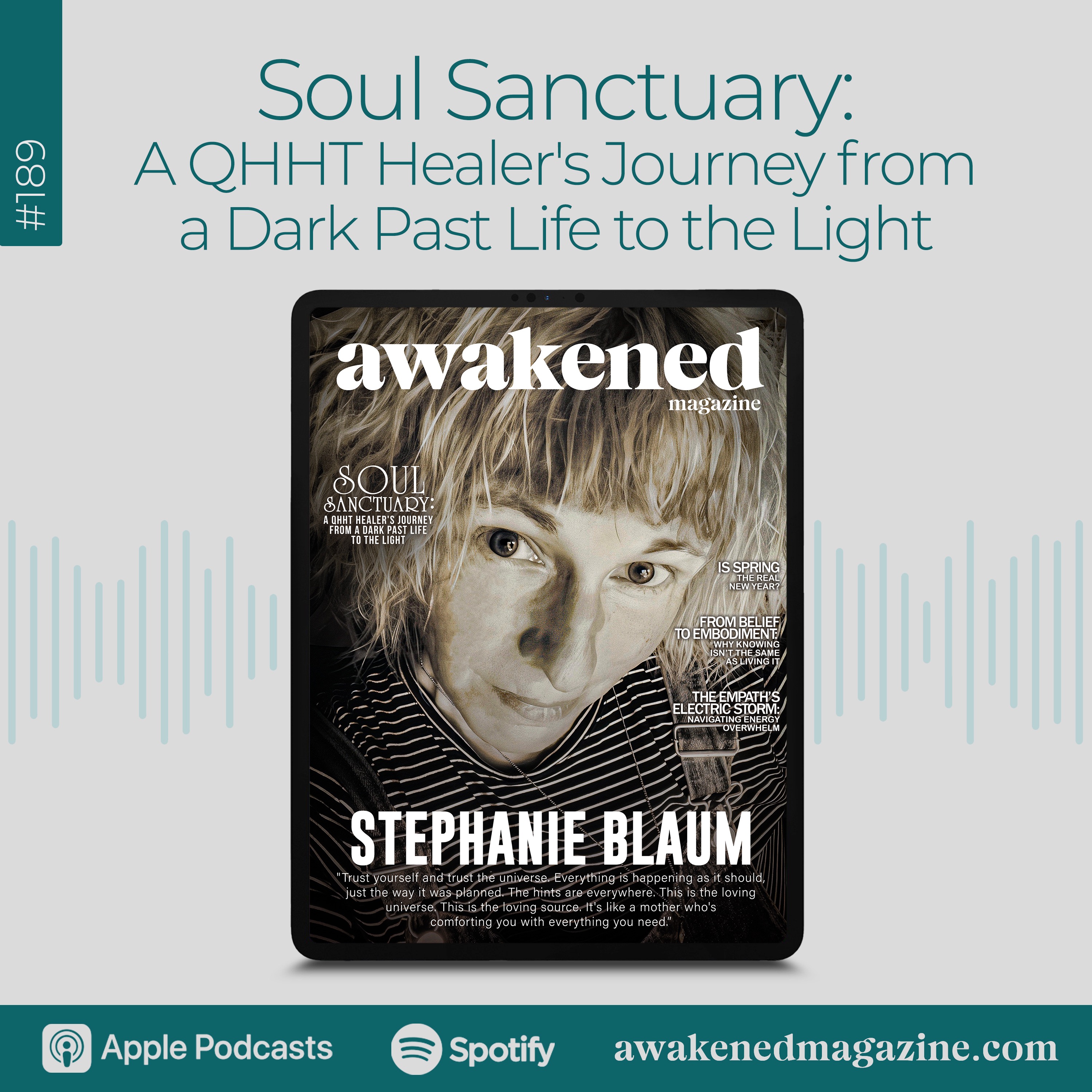 Soul Sanctuary: A QHHT Healer’s Journey from a Dark Past Life to the Light – Stephanie Blaum episode artwork