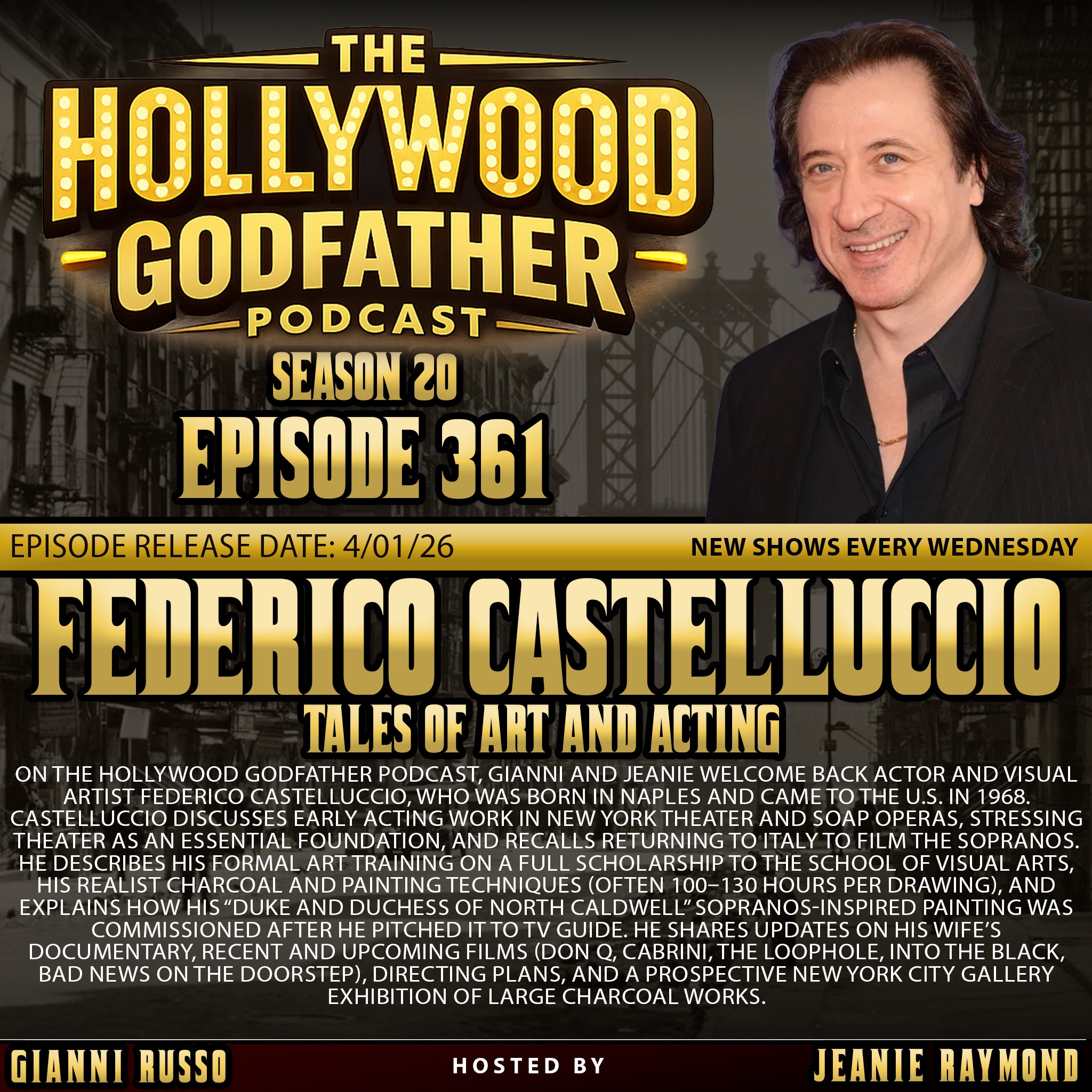 Federico Castelluccio: Tales of Art and Acting