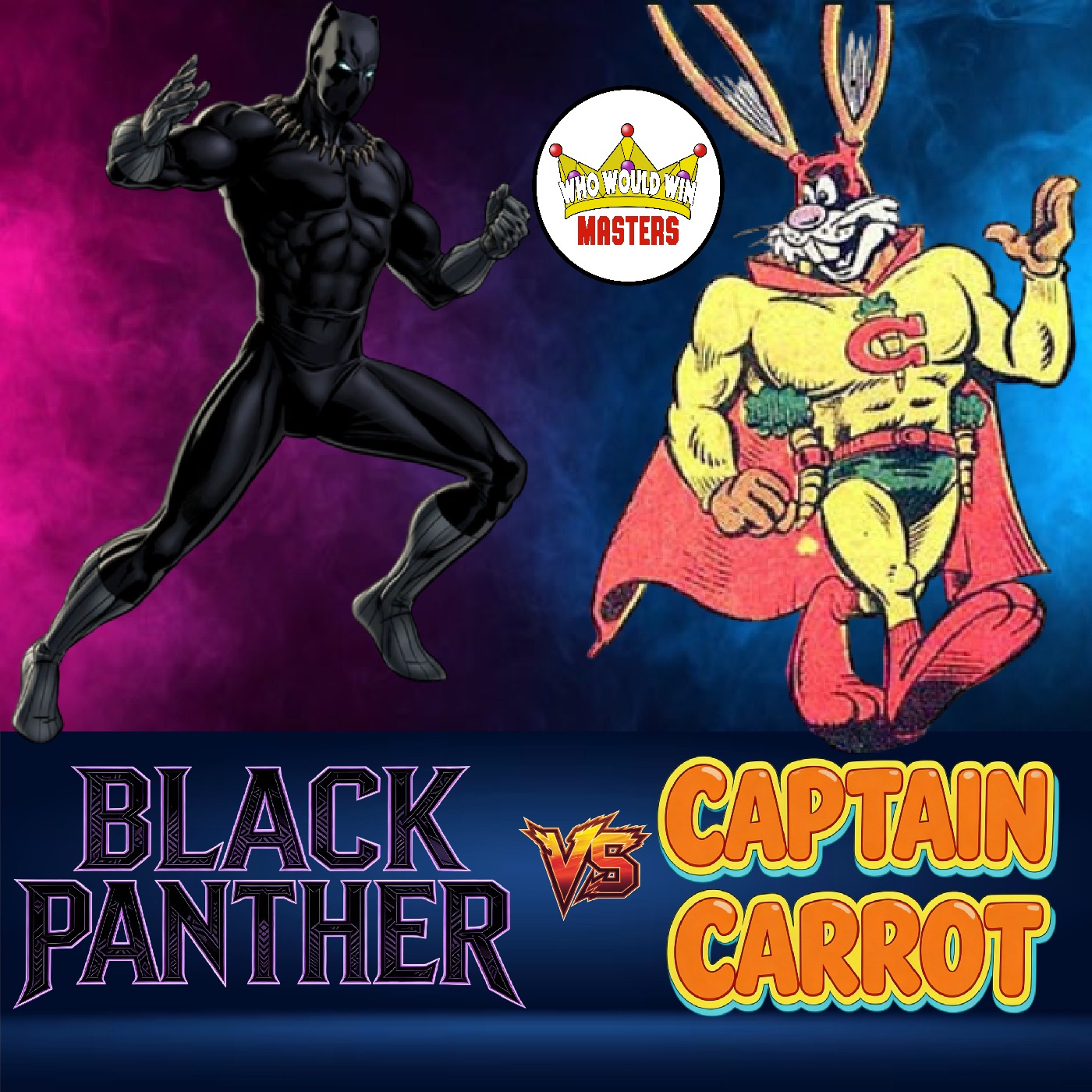 Black Panther vs Captain Carrot