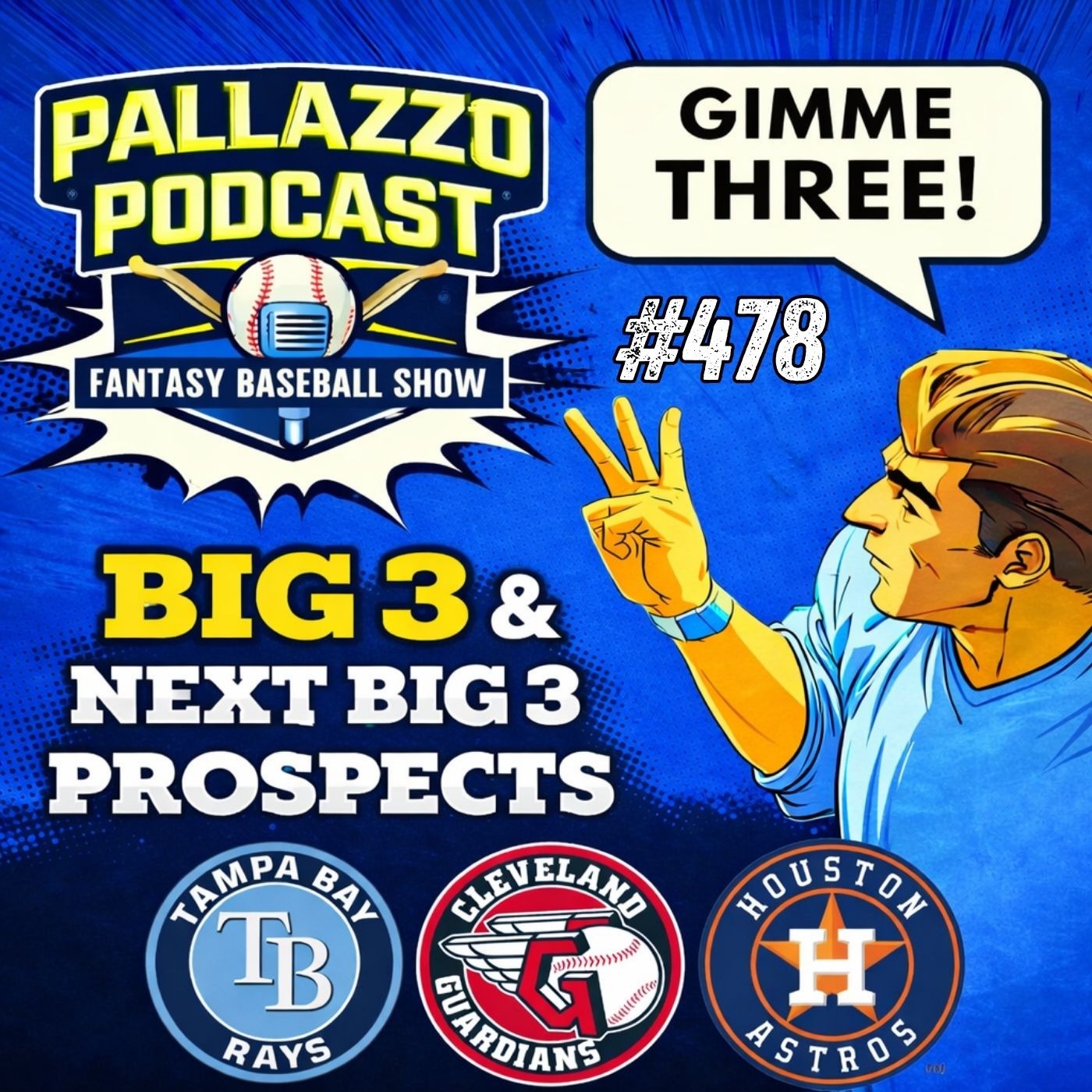 2026 NEXT Big 3 Prospects: Rays, Guardians & Astros | March 2nd, 2026 episode artwork