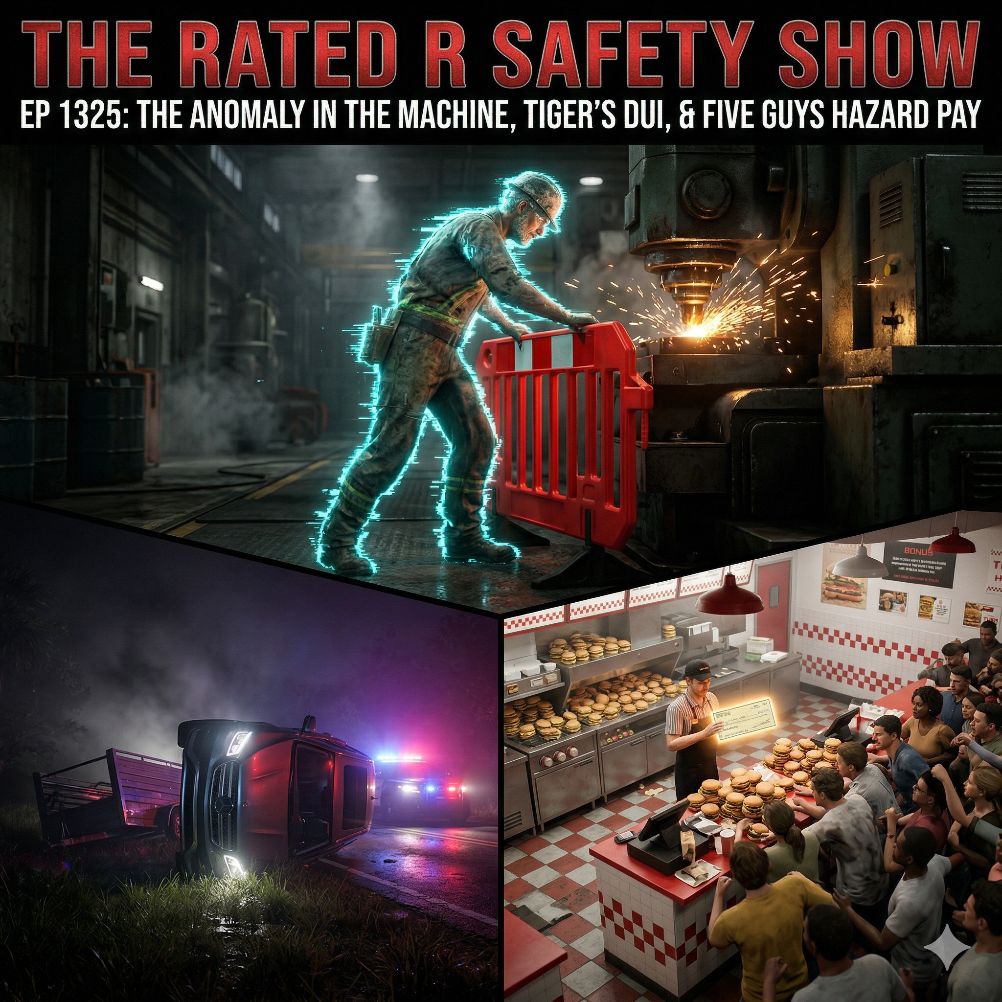 EP 1325: The Anomaly in the Machine, Tiger's DUI, & Five Guys Hazard Pay