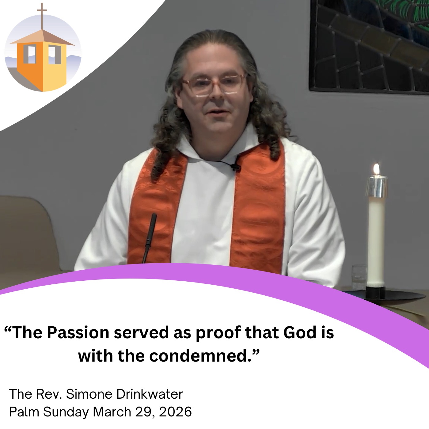 Palm Sunday - The Rev. Simone Drinkwater Palm Sunday - The Rev. Simone Drinkwater