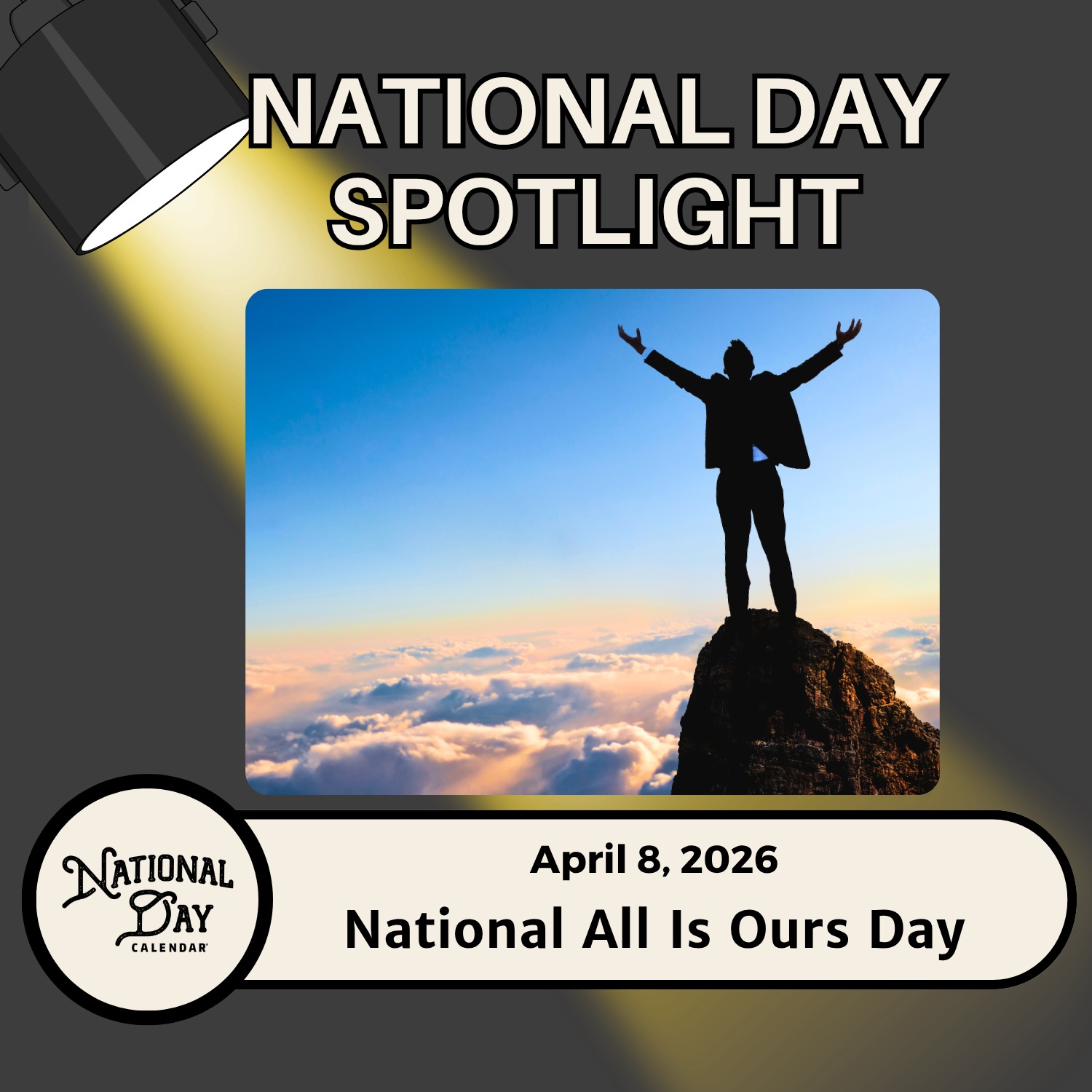 National All Is Ours Day