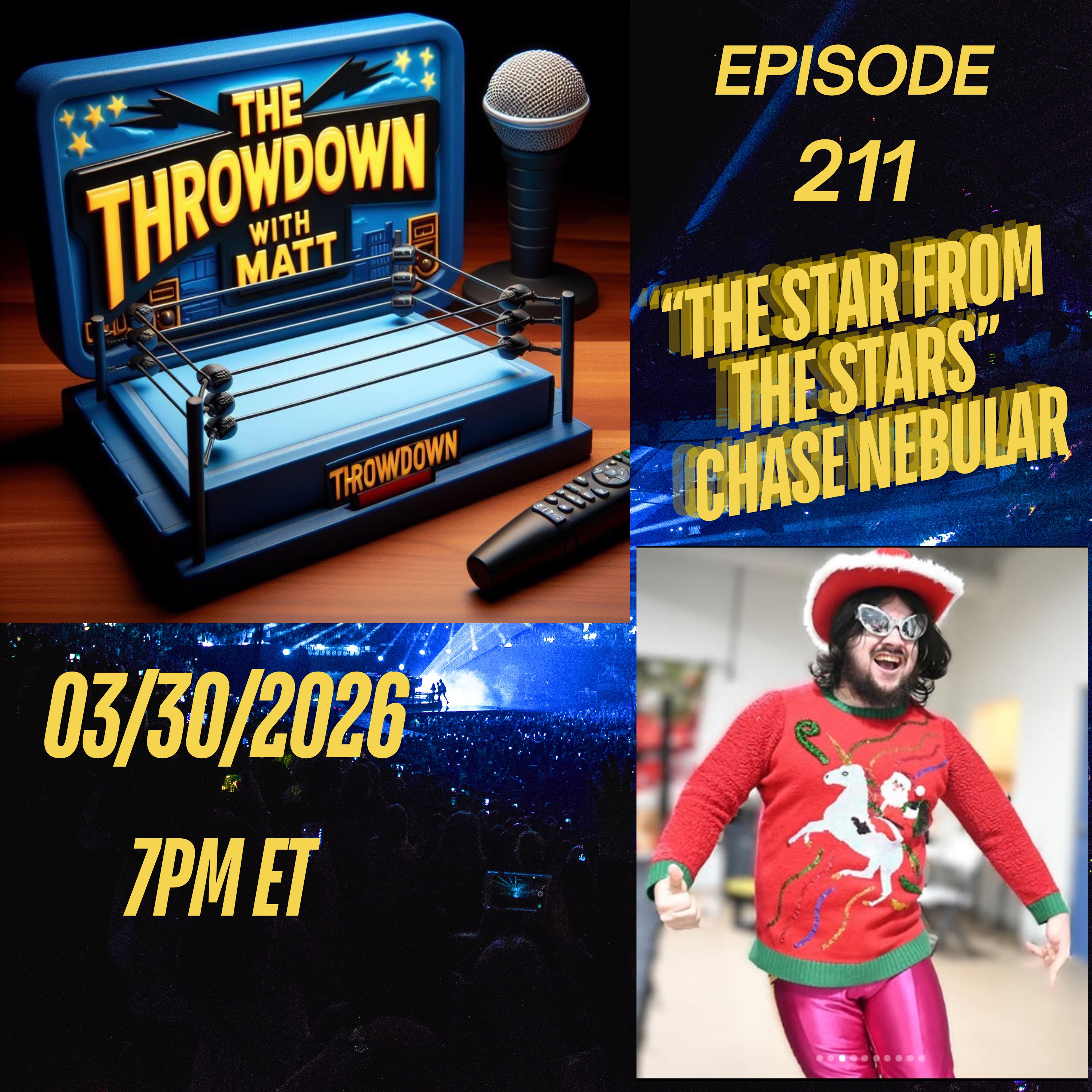The Throwdown Episode 211: "The Star From The Stars" Chase Nebular episode artwork