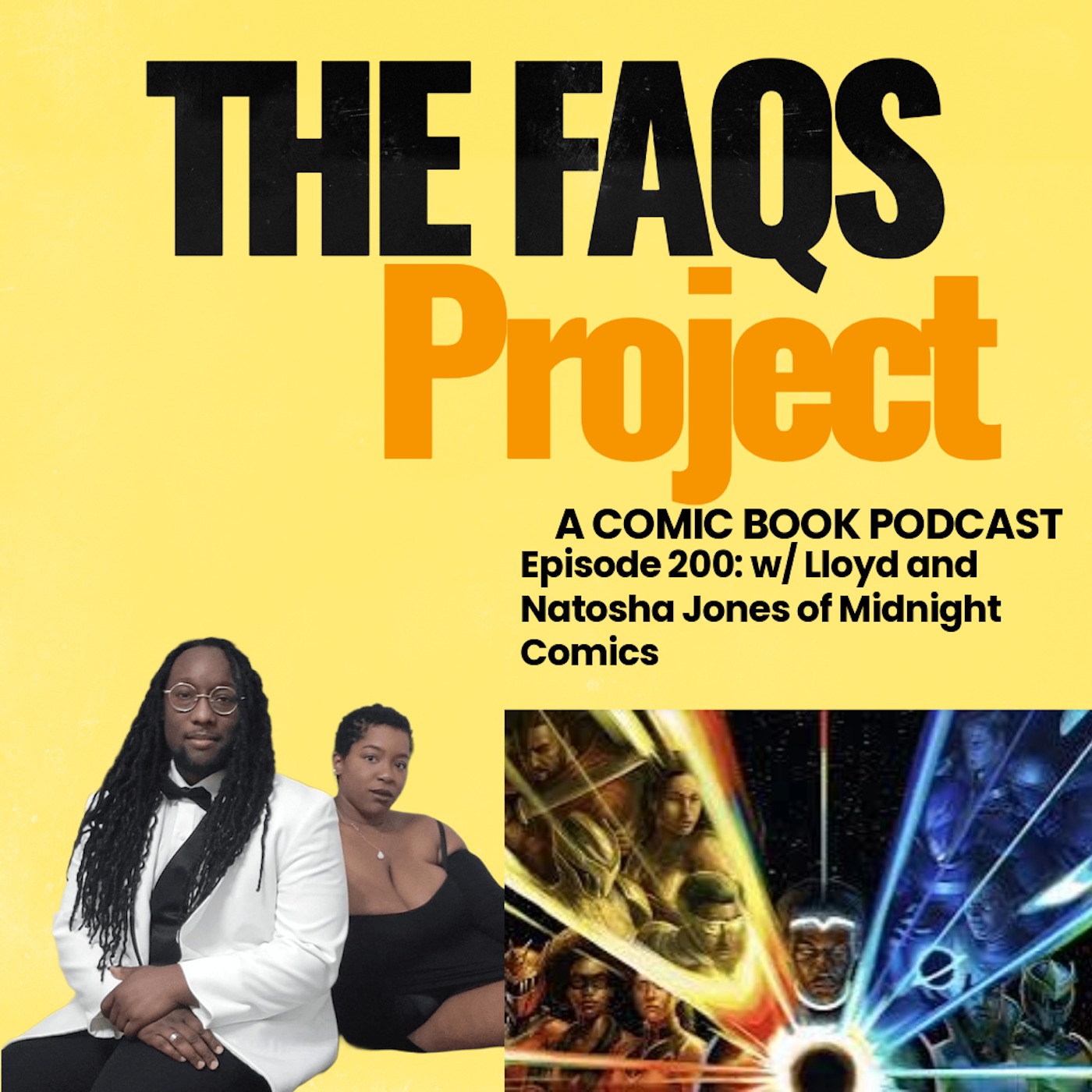 Episode 200: Pillars of Midnight w/ Lloyd and Natosha Jones of Midnight Comics episode artwork