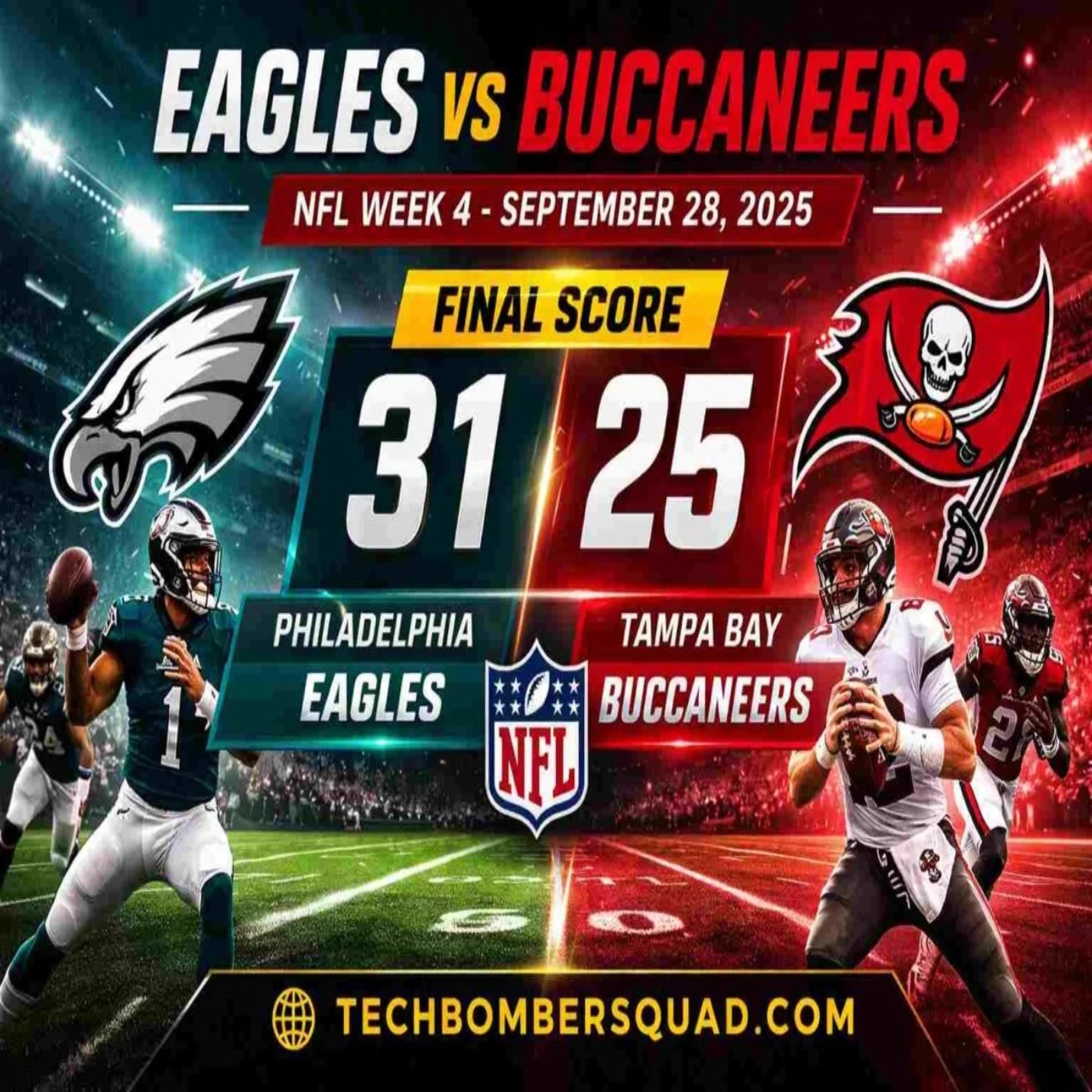 Philadelphia Eagles vs. Tampa Bay Buccaneers: In‑Depth Player Stats and Game Insights episode artwork