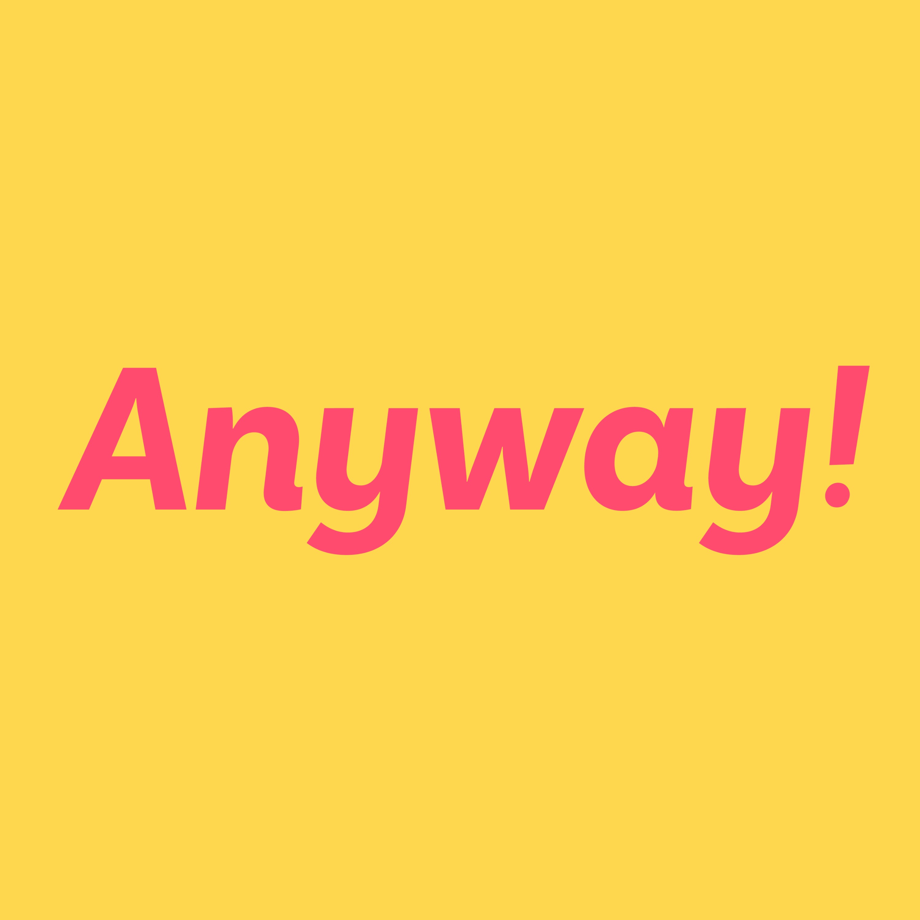 Anyway! A Reality TV Podcast podcast artwork