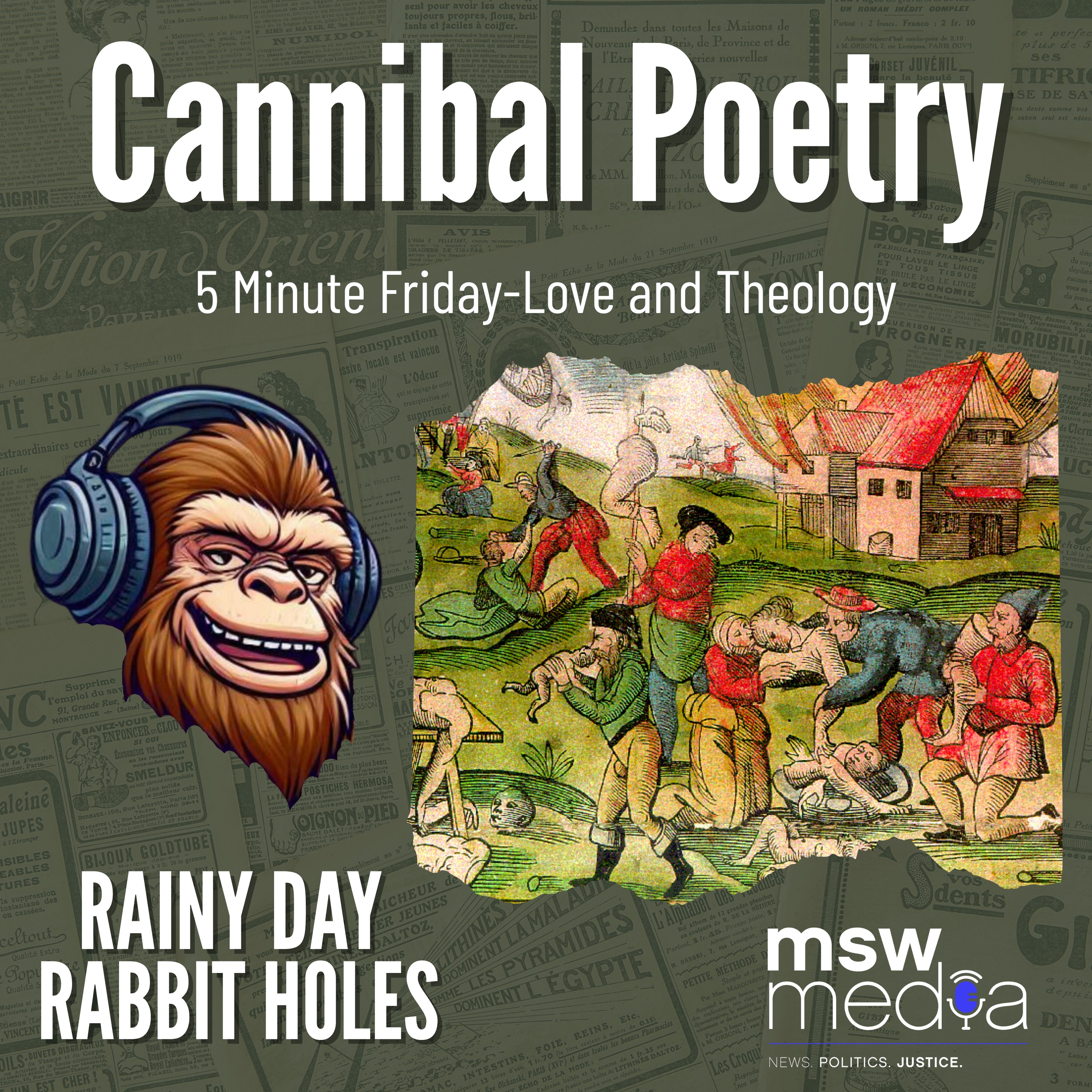 5 Minute Friday: Victorian Cannibal Poetry-Love and Theology