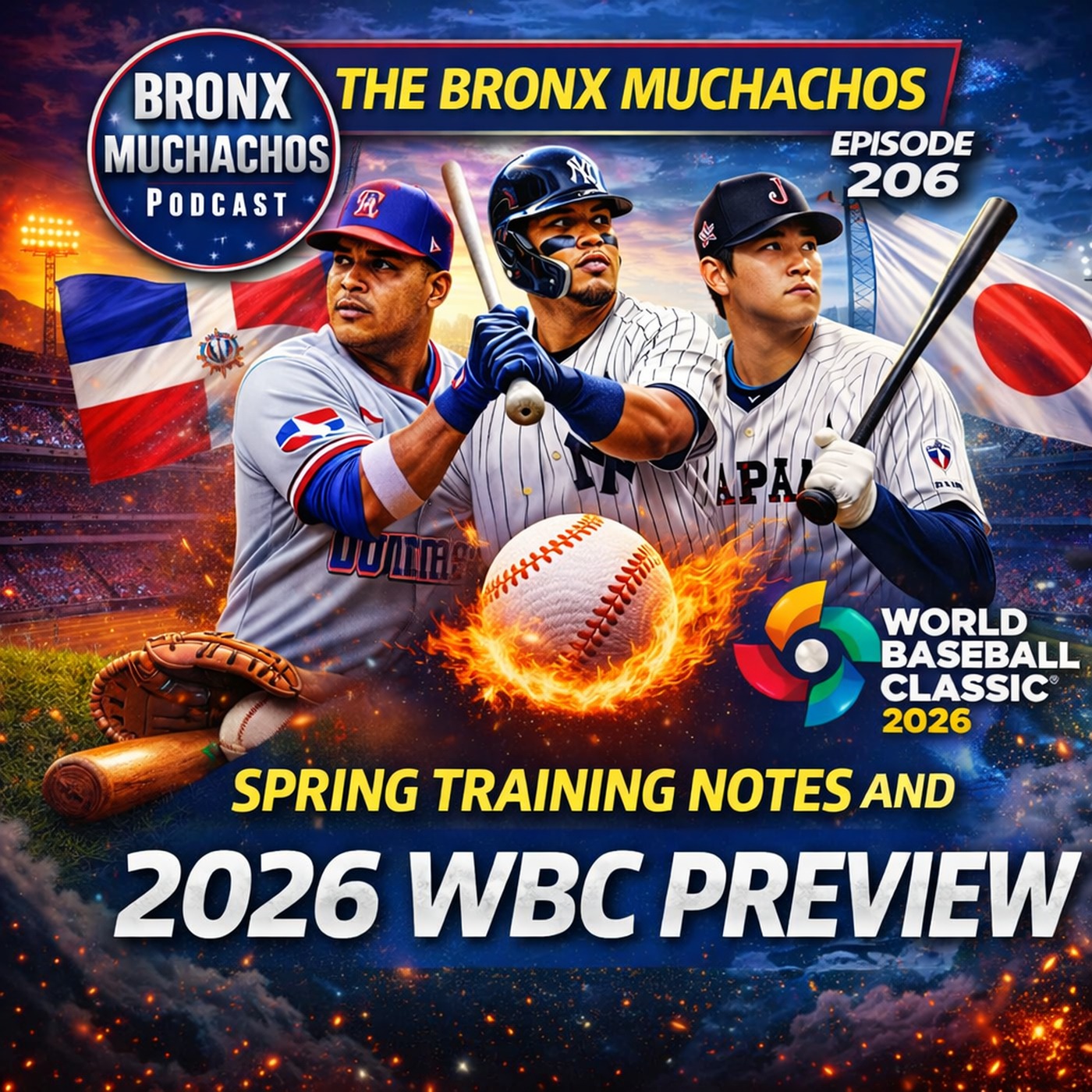 Episode 206: Spring Training Notes & WBC Preview episode artwork