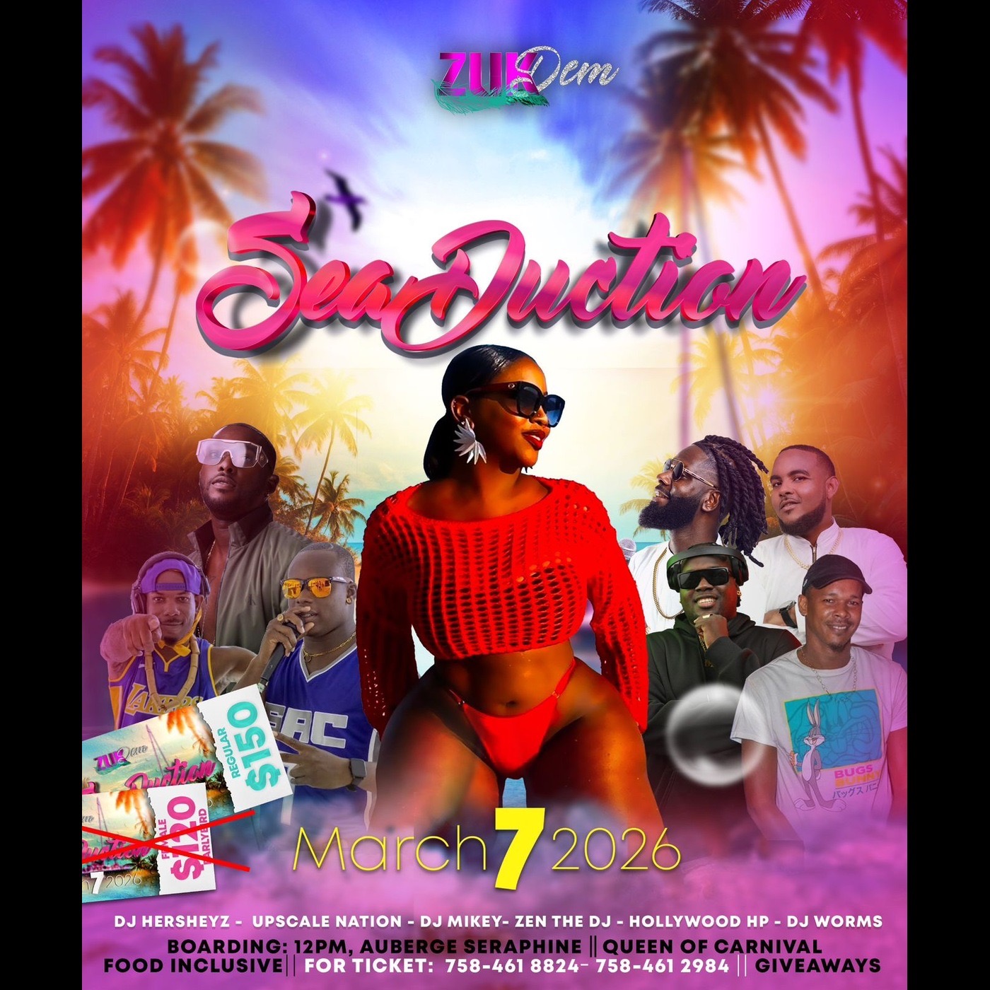 ZEN THE DJ LIVE @ SEADUCTION BOATRIDE 🇱🇨(RAW) episode artwork