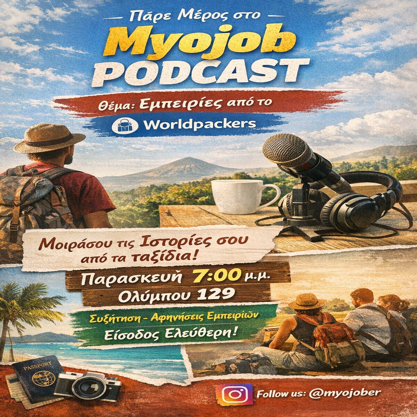 Volunteering episode artwork