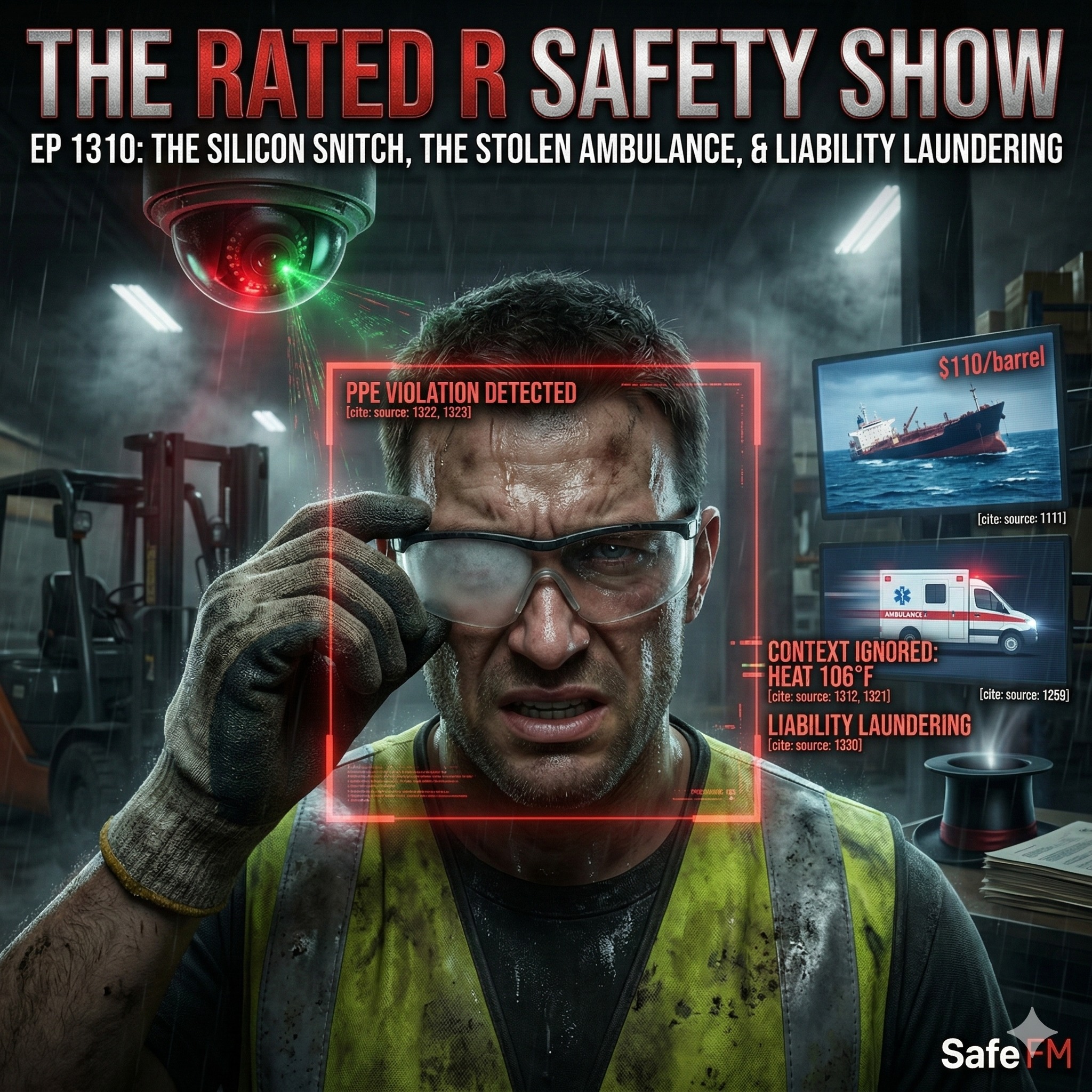 EP 1310: The Silicon Snitch, The Stolen Ambulance, & Liability Laundering