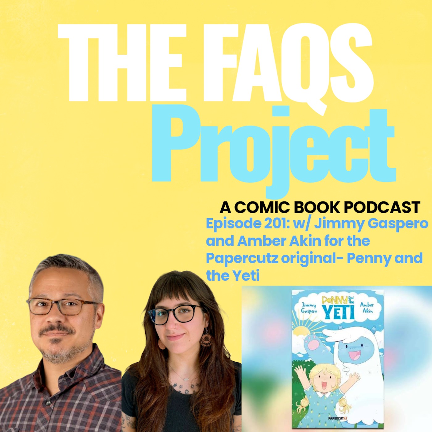Episode 201: Just my Imagination w/ Jimmy Gaspero & Amber Akin for Penny and the Yeti episode artwork