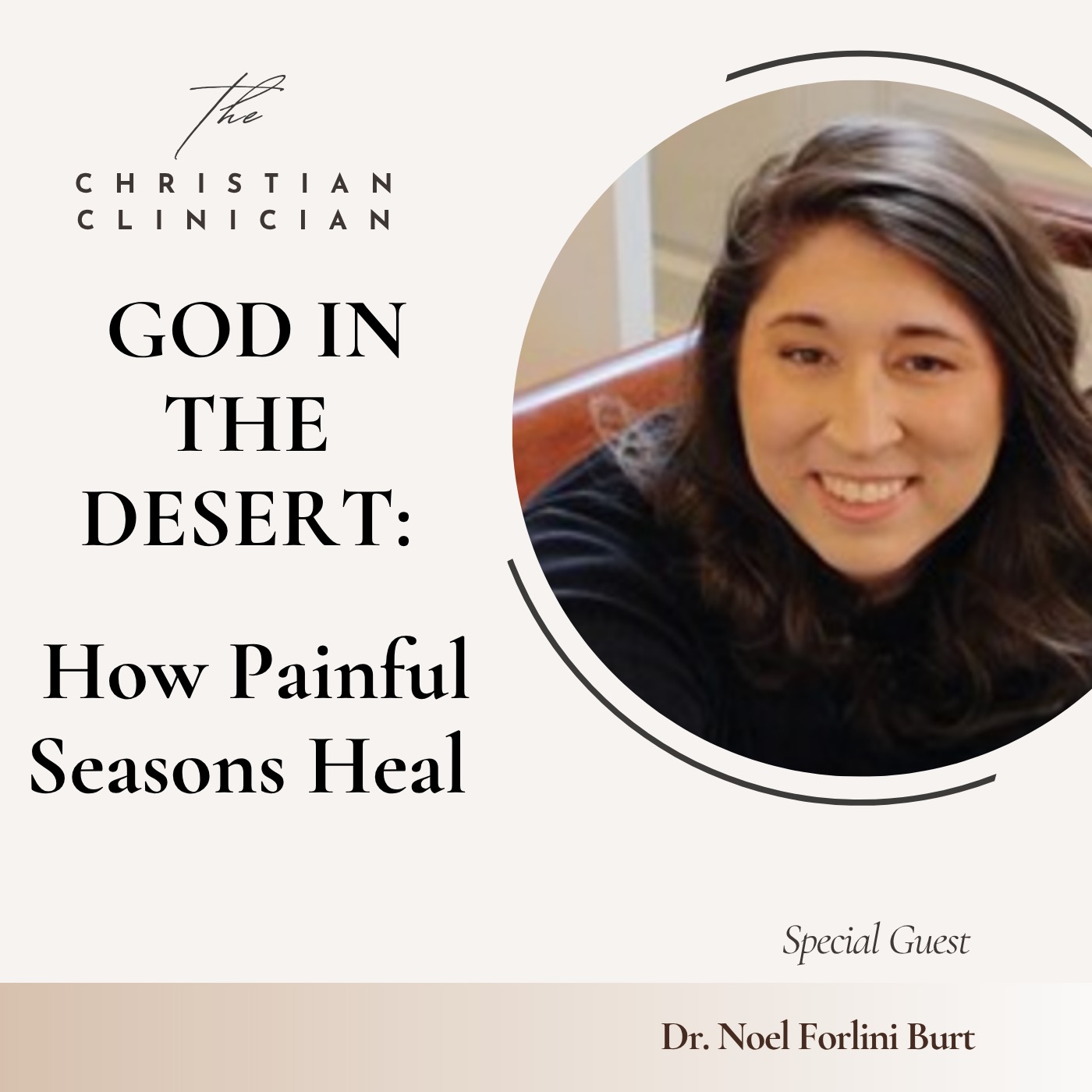 God in the Desert: How Painful Seasons Heal Us Spiritually and Emotionally with Dr. Noel Forlini Burt  (Book Review) S3E12 episode artwork