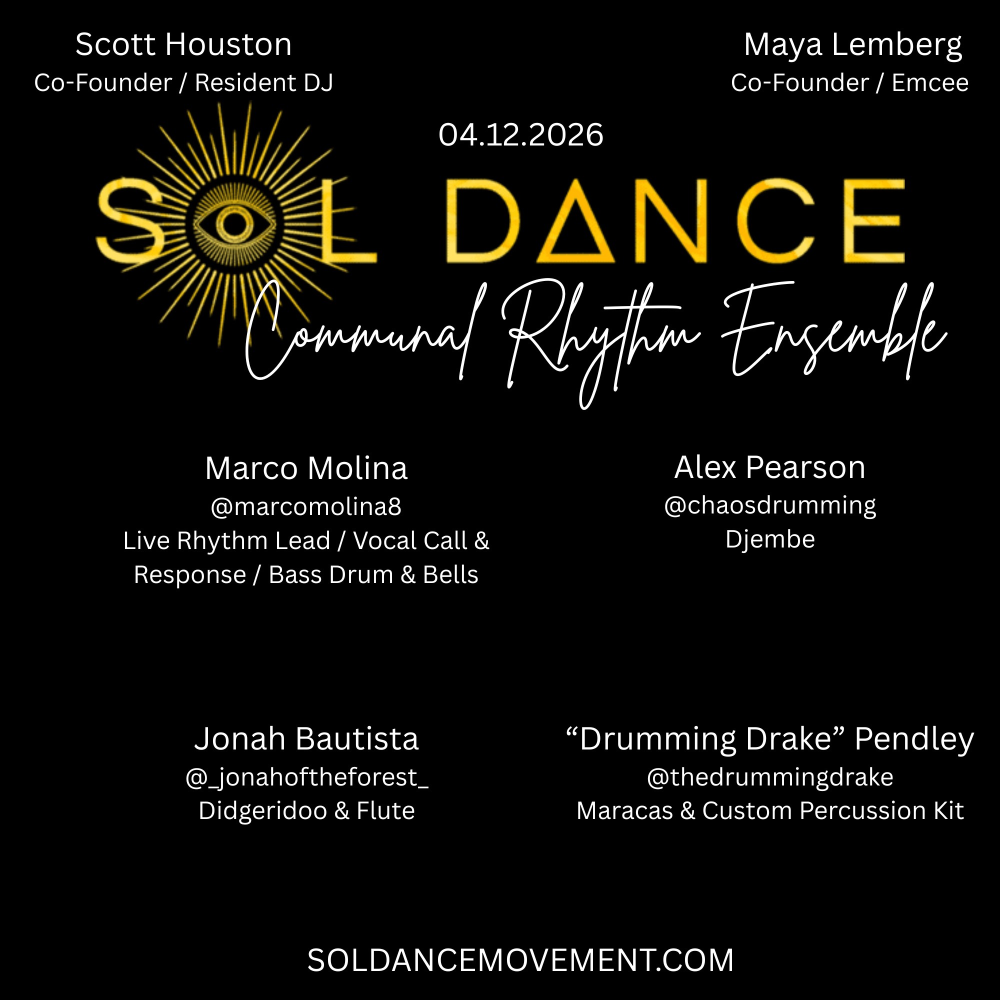 2026.04.12 Sol Dance - Communal Rhythm Ensemble episode artwork
