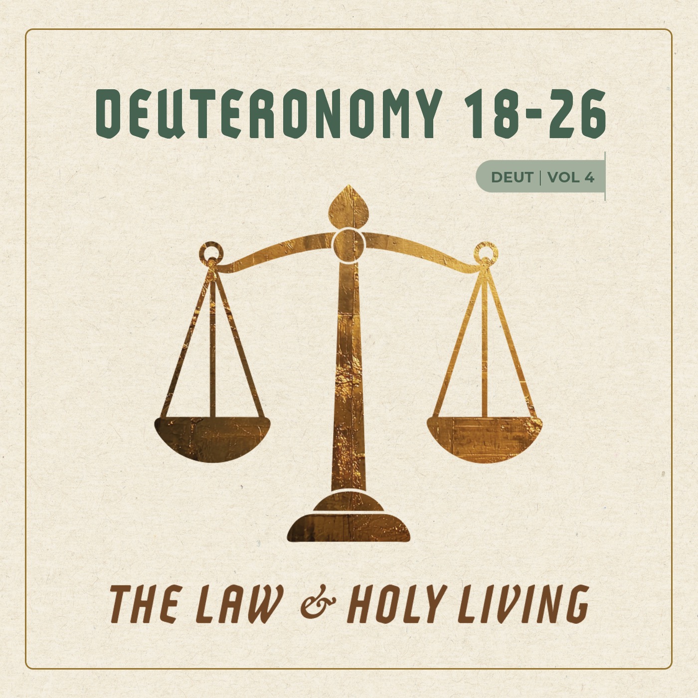 The Law and Holy Living: Do Justice in Your Courts