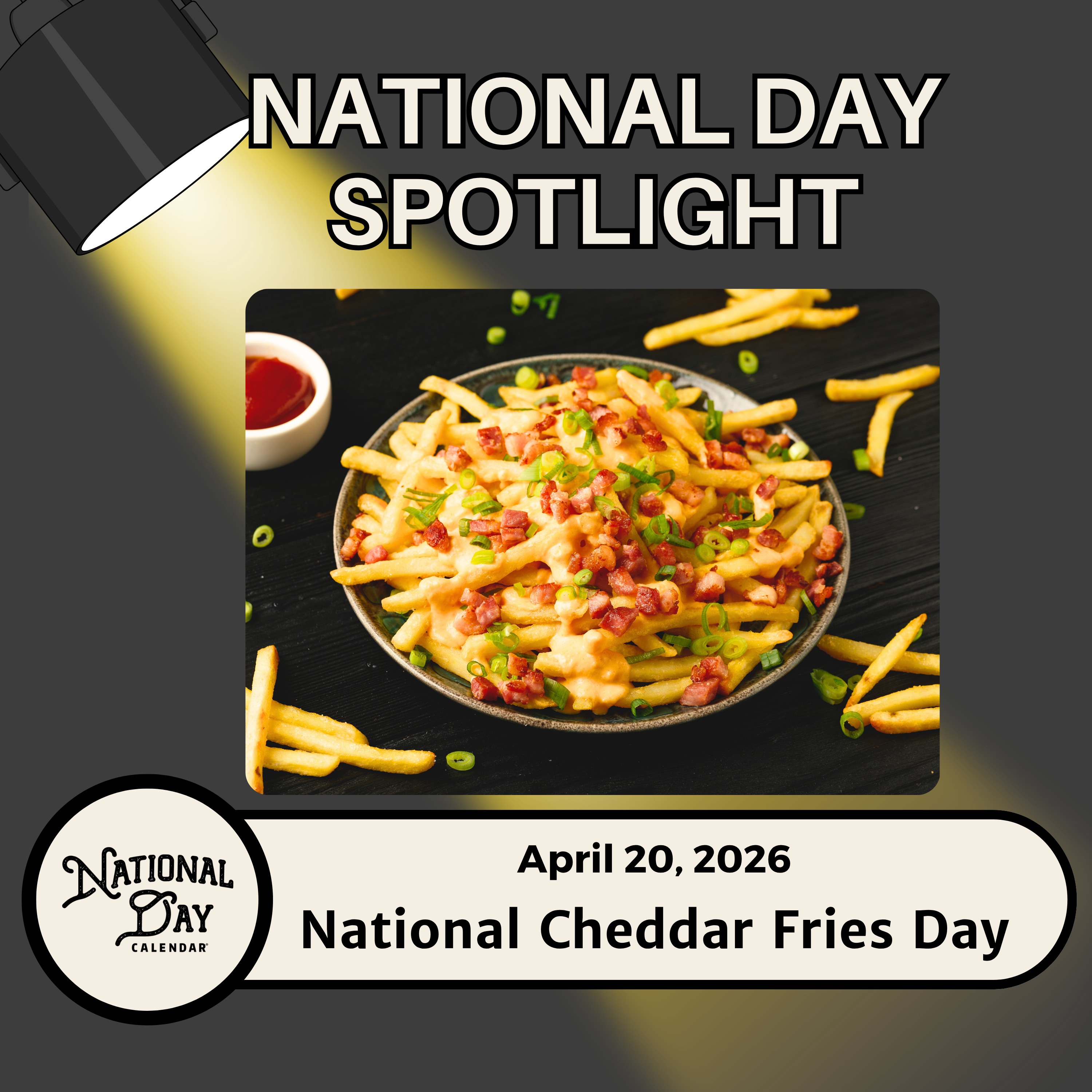 National Cheddar Fries Day