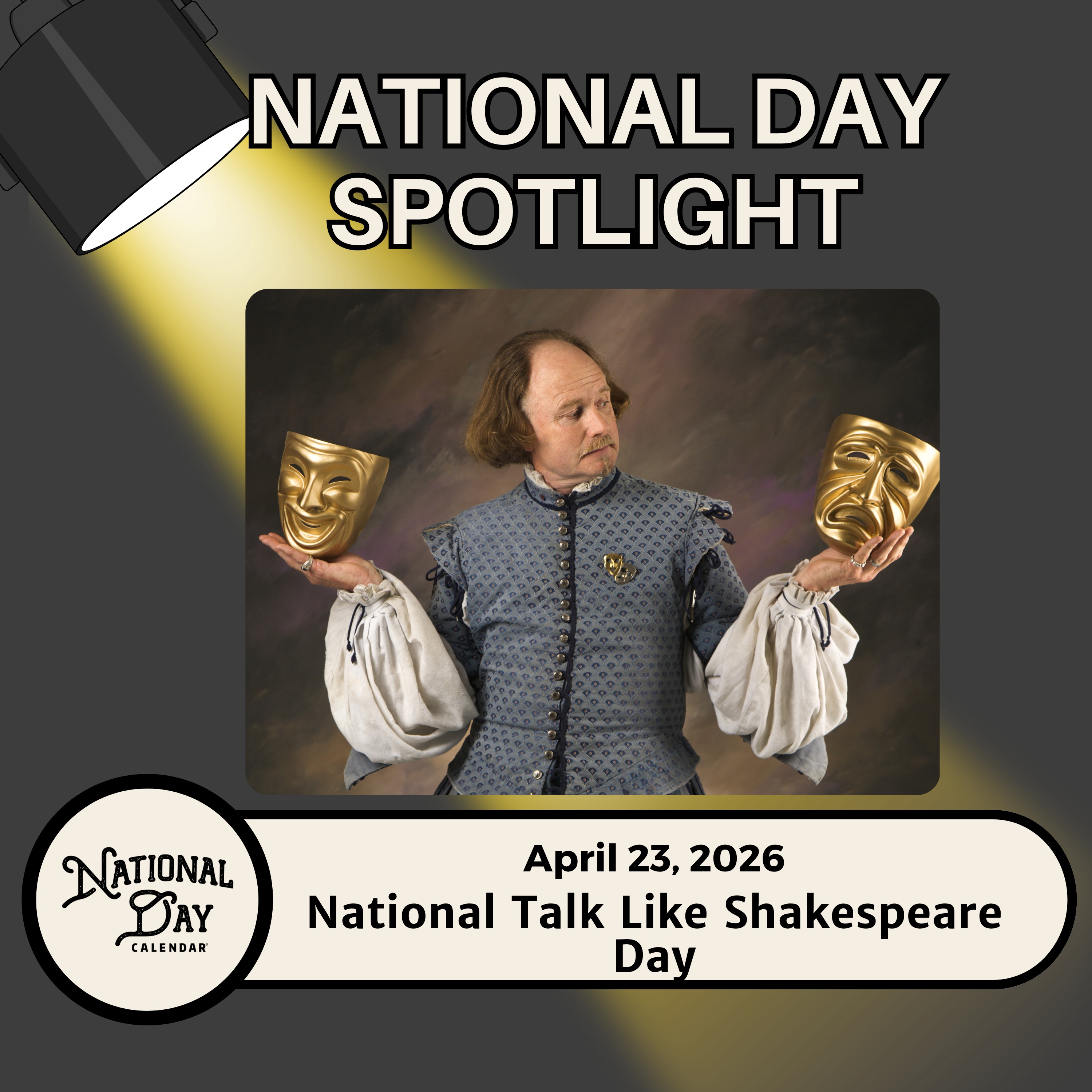 National Talk Like Shakespeare Day