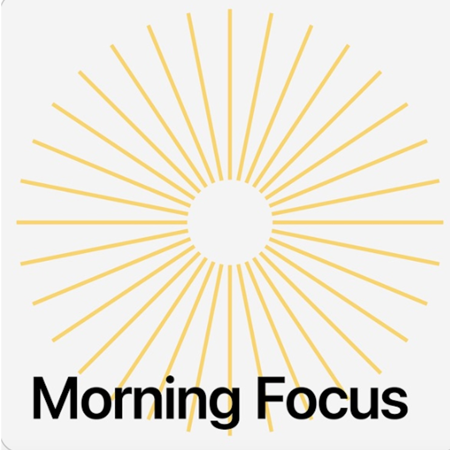 Episode 1: Morning Focus episode artwork
